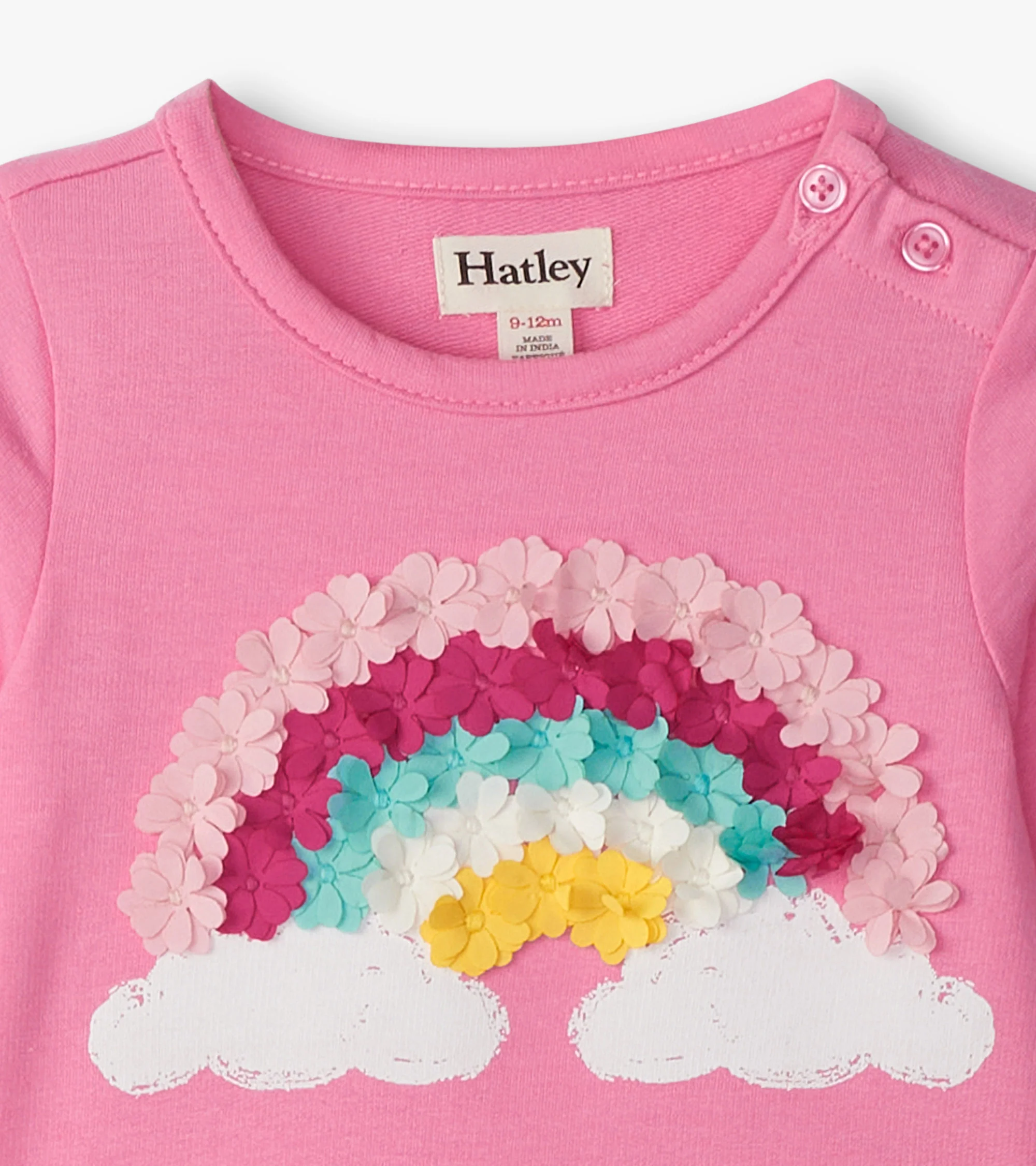 Baby & Toddler Girls Rainbow Cloud Flounce Skirt Dress - Image 5