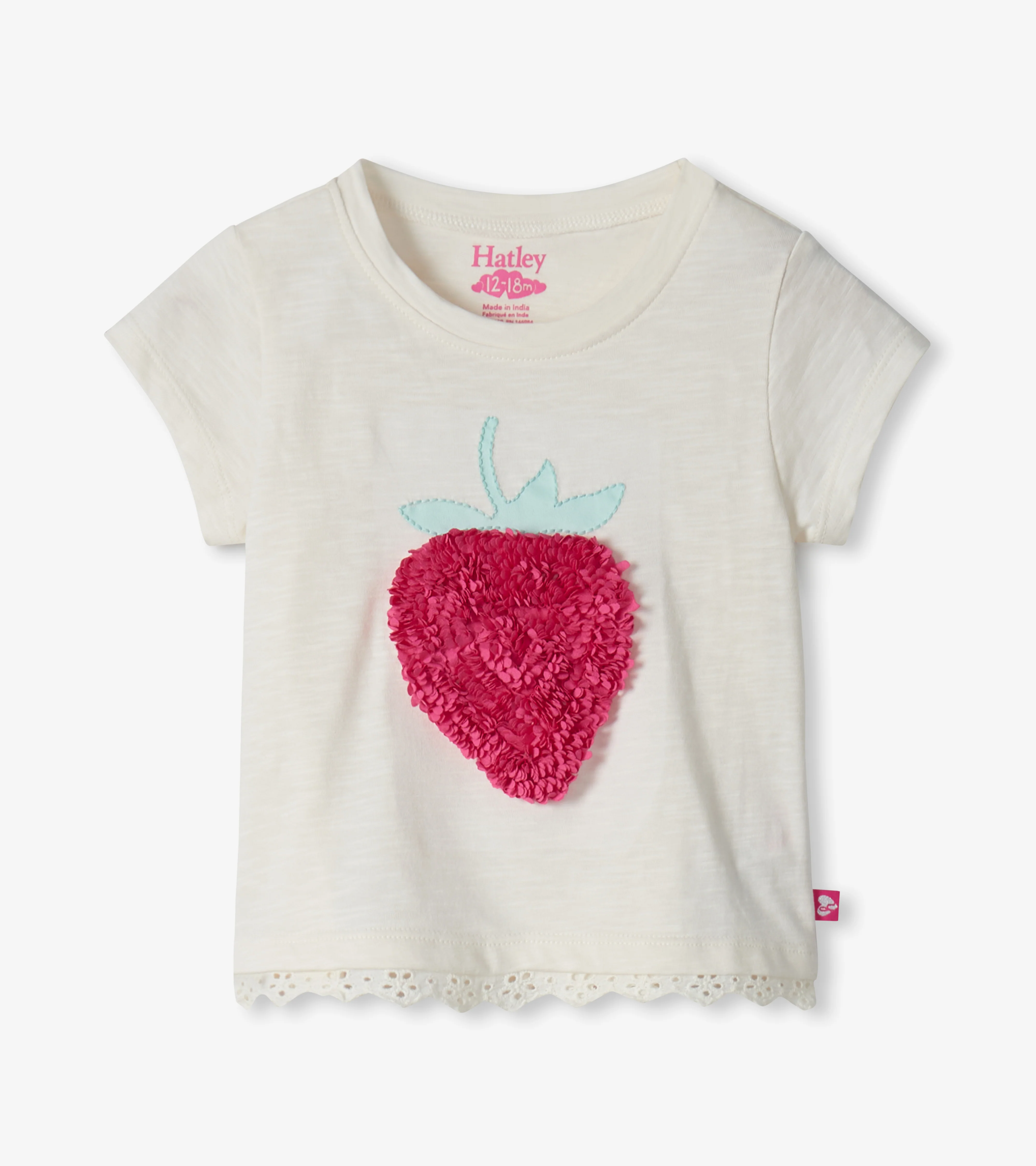 Baby & Toddler Girls Raspberry T-Shirt & Short Set - Image 2