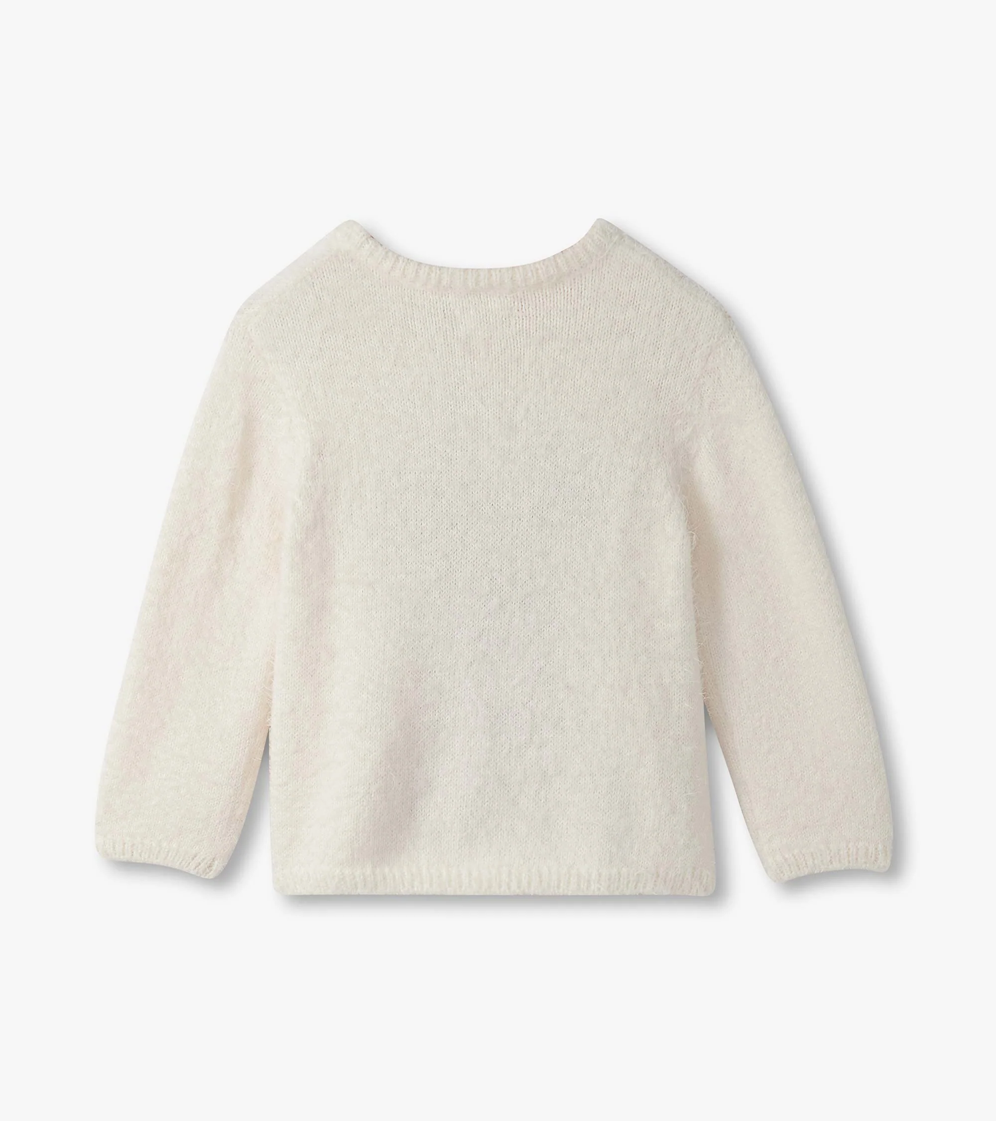 Baby & Toddler Girls Reindeer Furry Sweater - Image 4
