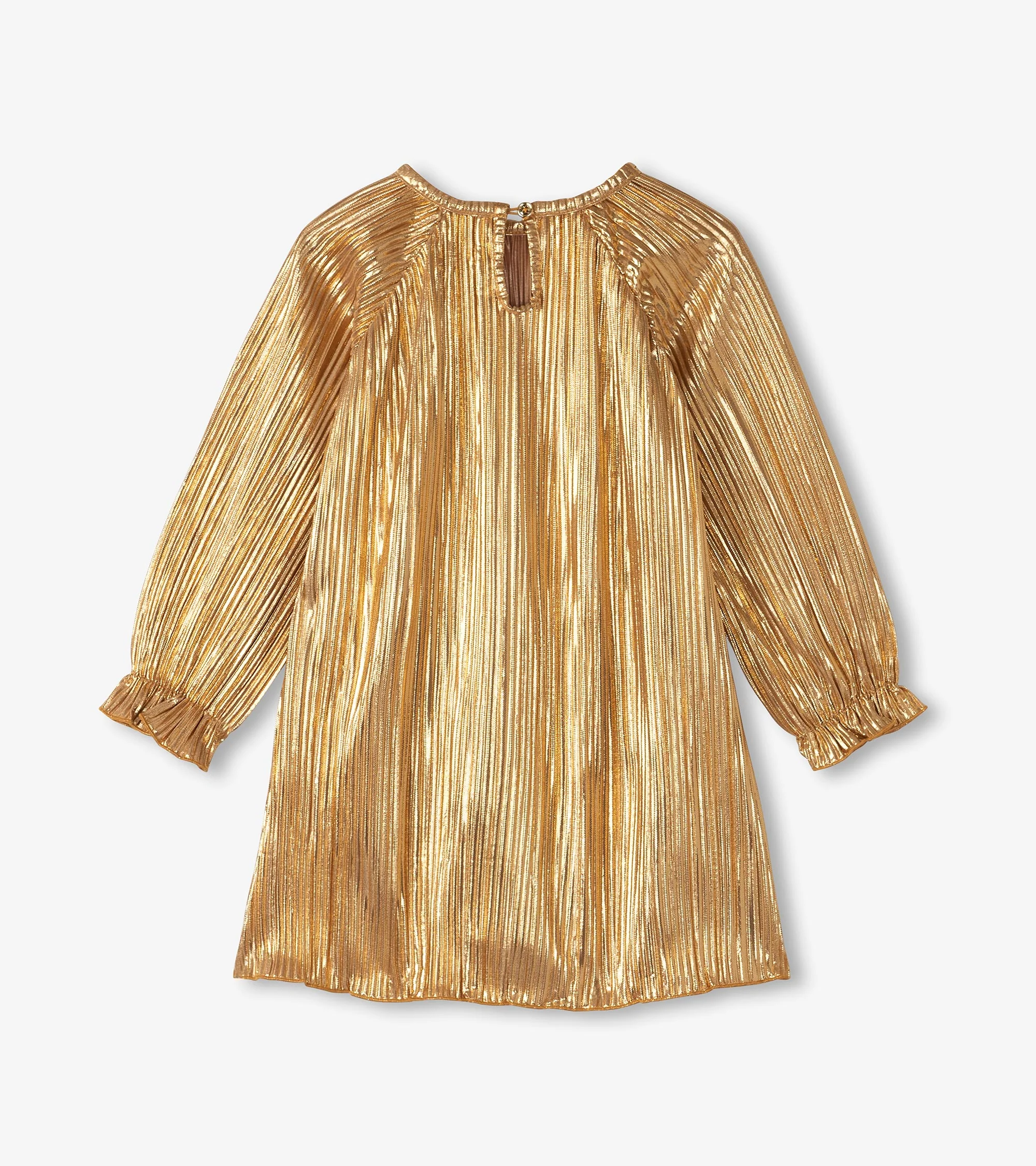 Baby & Toddler Gold Metallic Special Dress - Image 3