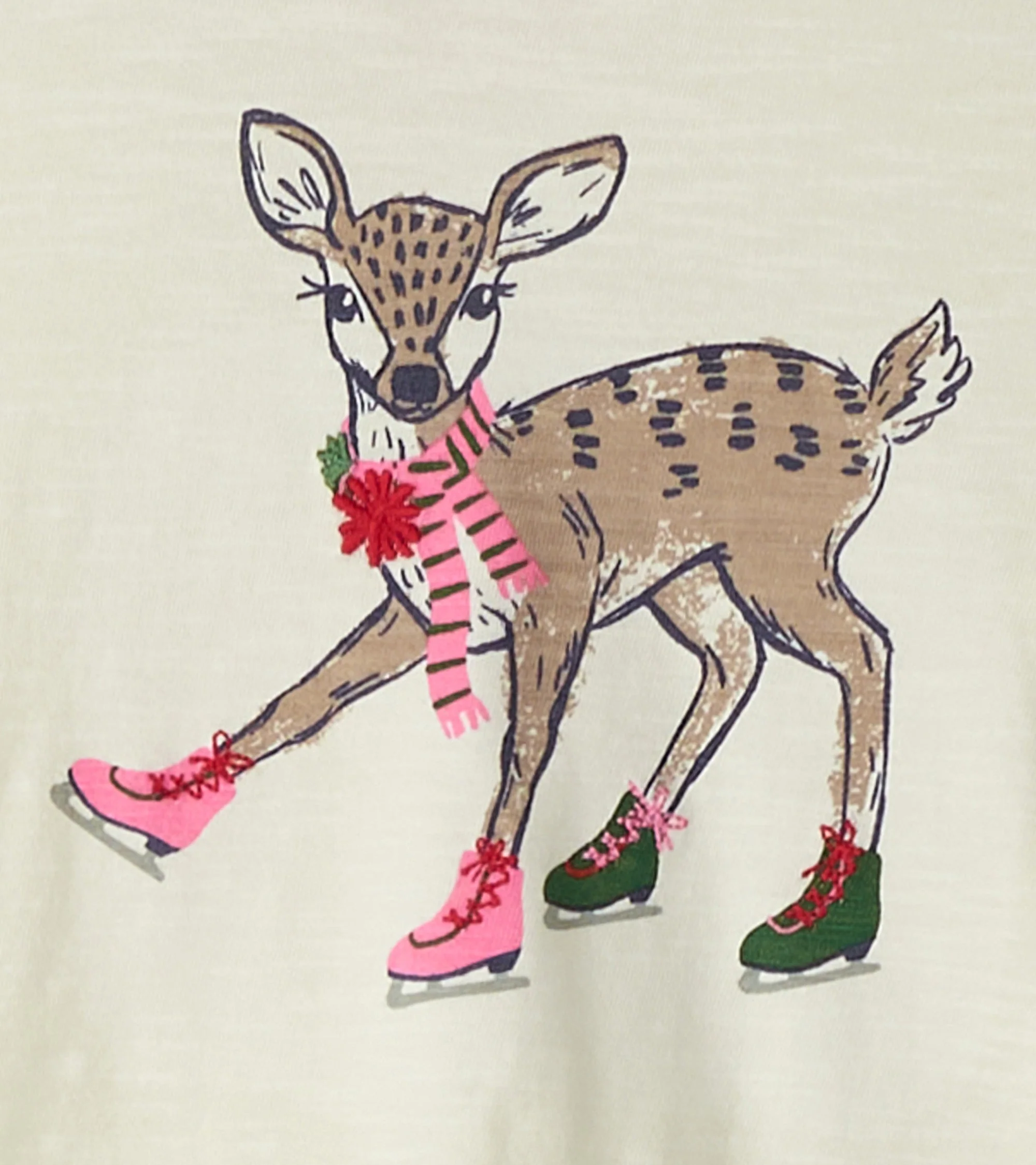 Baby & Toddler Skating Deer Long Sleeve T-Shirt - Image 2