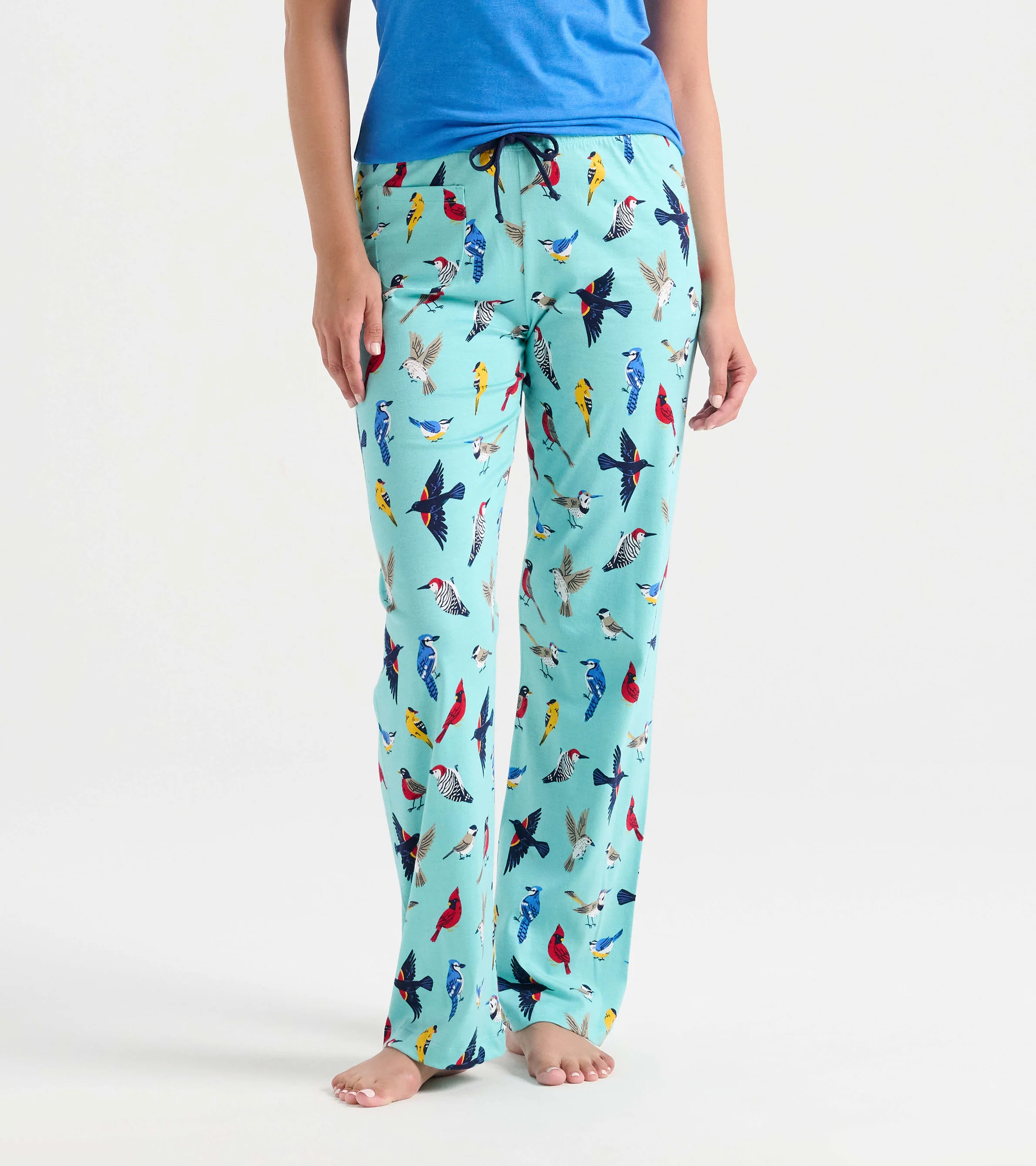 Backyard Birds Women's Cotton Pajama Pants