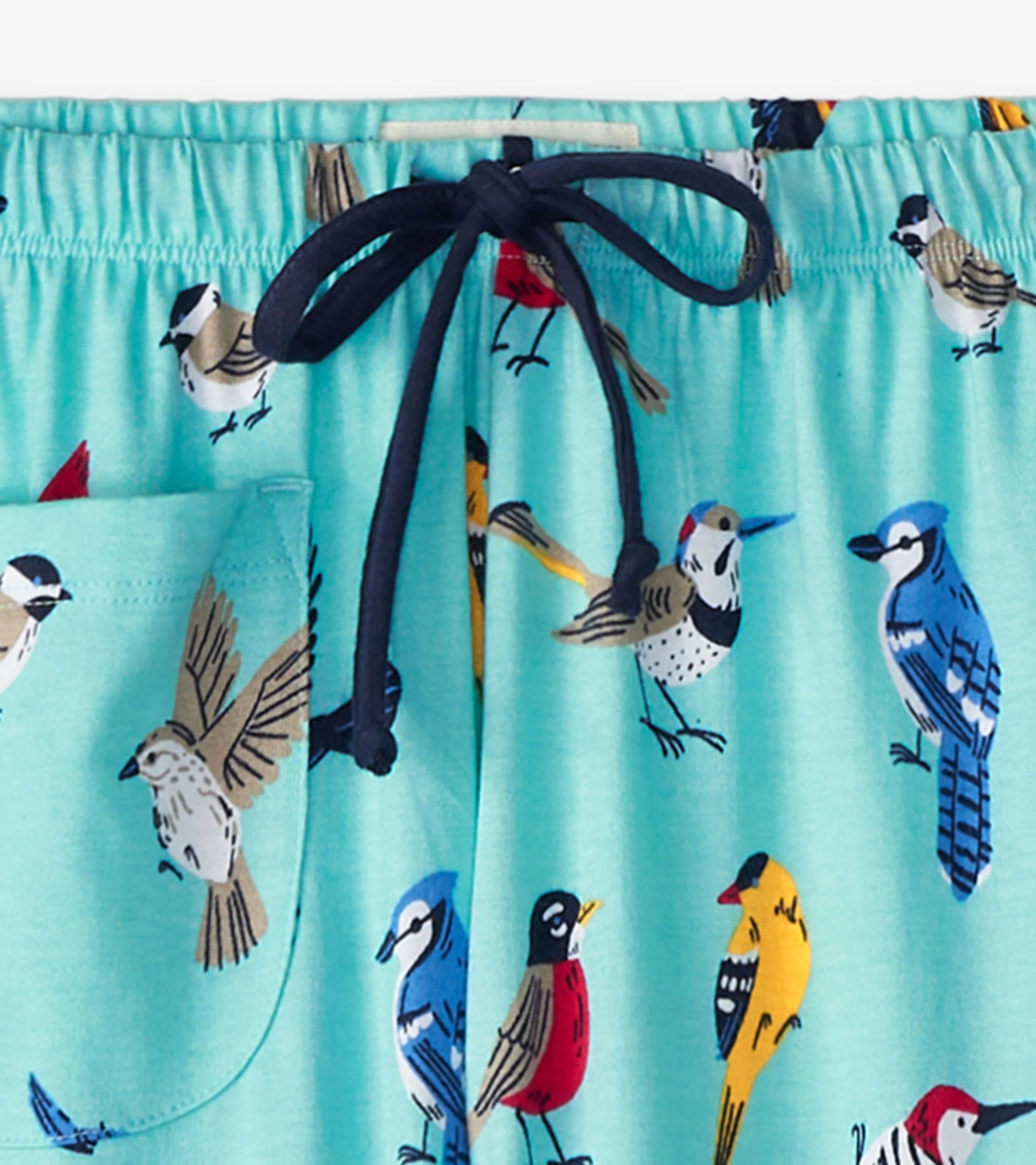 Backyard Birds Women's Cotton Pajama Pants - Image 5