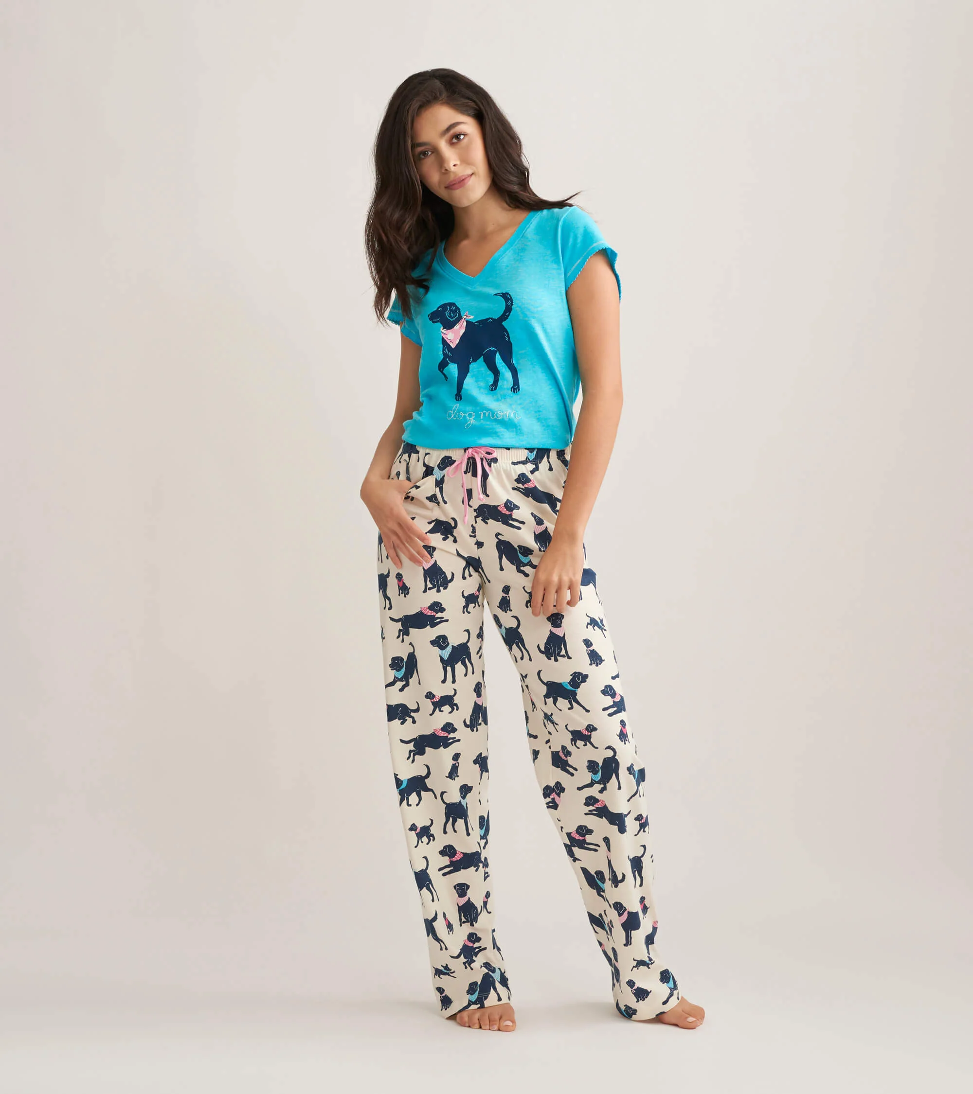 Bandana Labs Women's Cotton Pajama Pants - Image 3