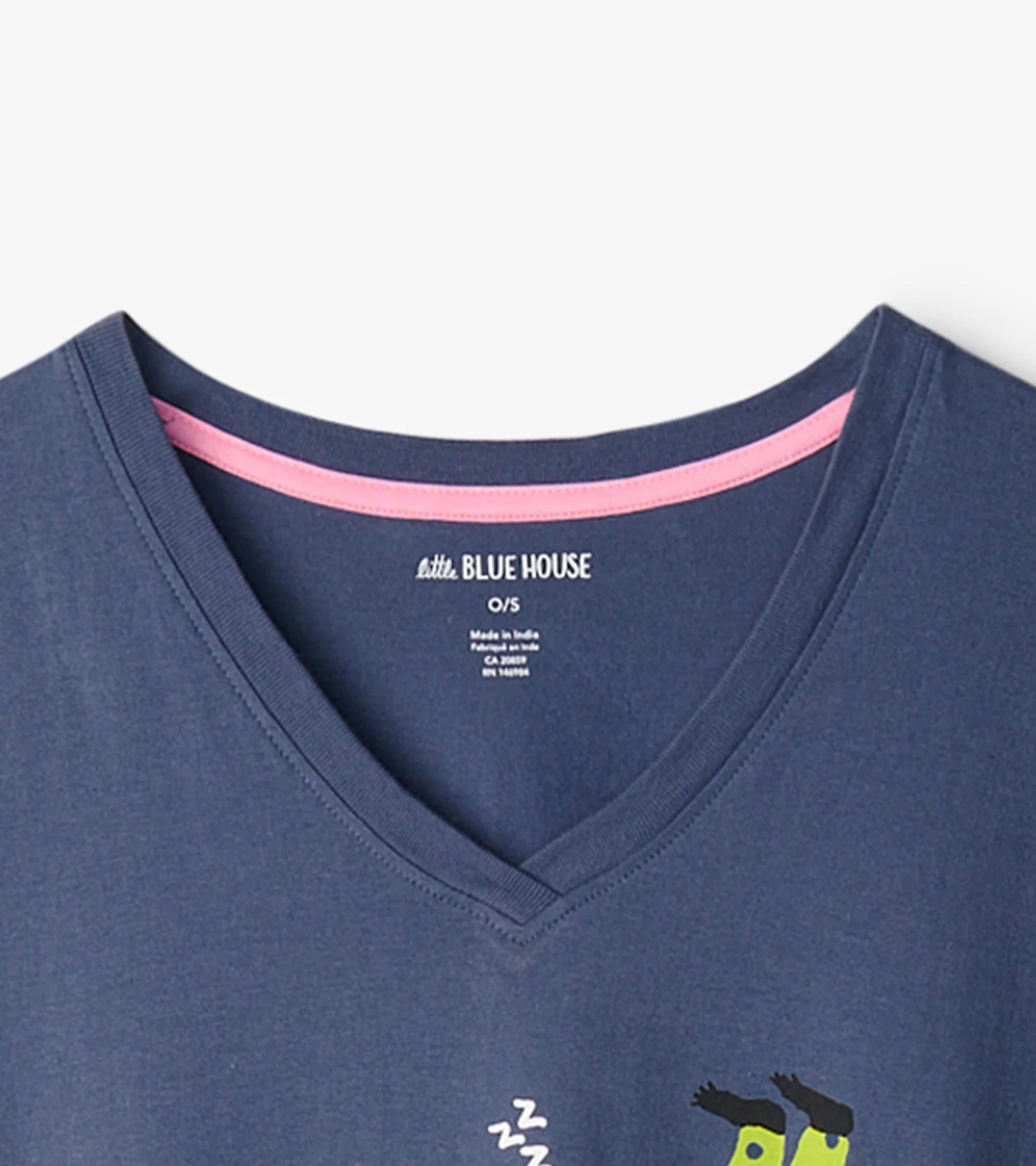 Bearly Sleeping Women's Cotton Sleepshirt - Image 4