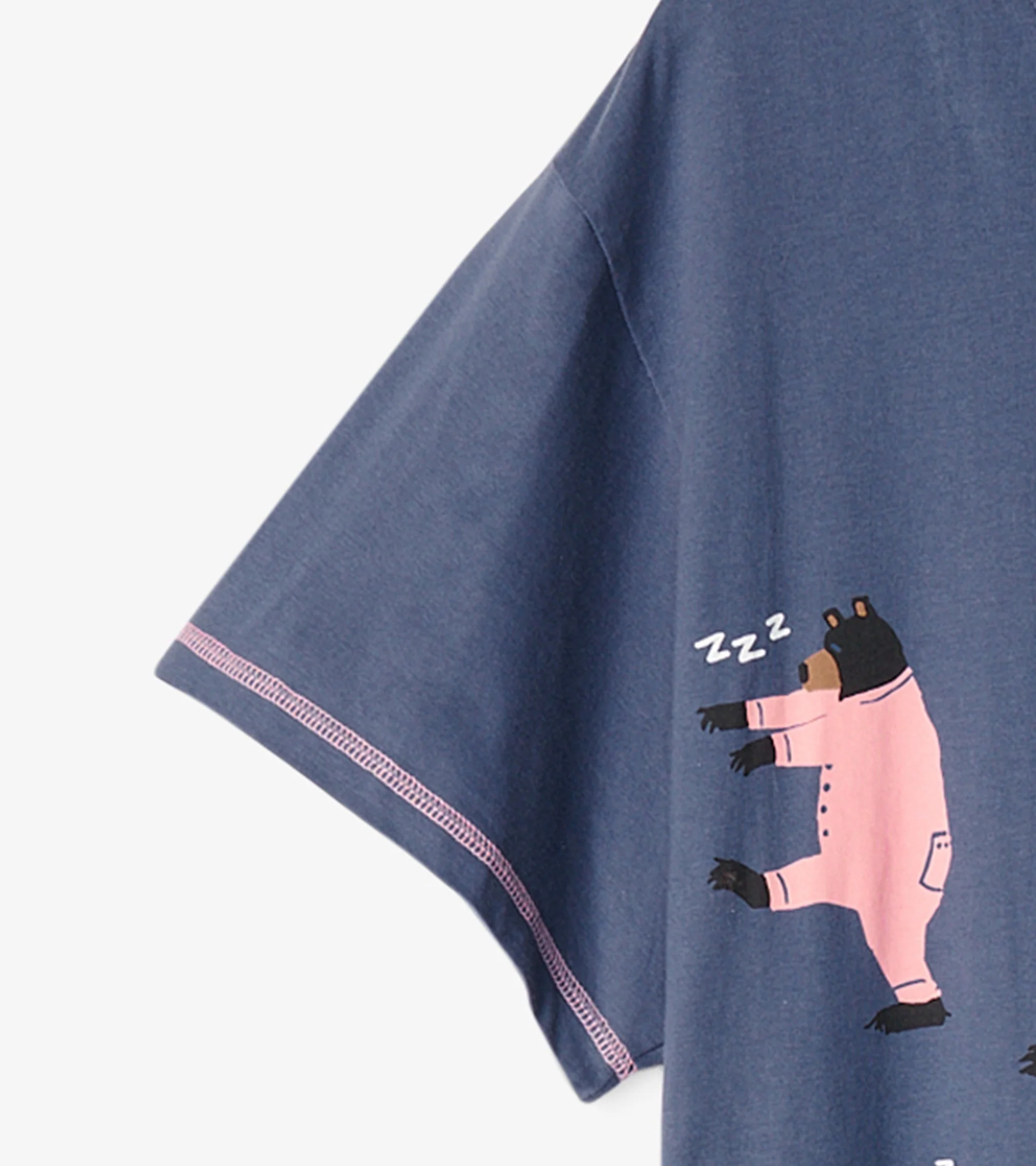 Bearly Sleeping Women's Cotton Sleepshirt - Image 5