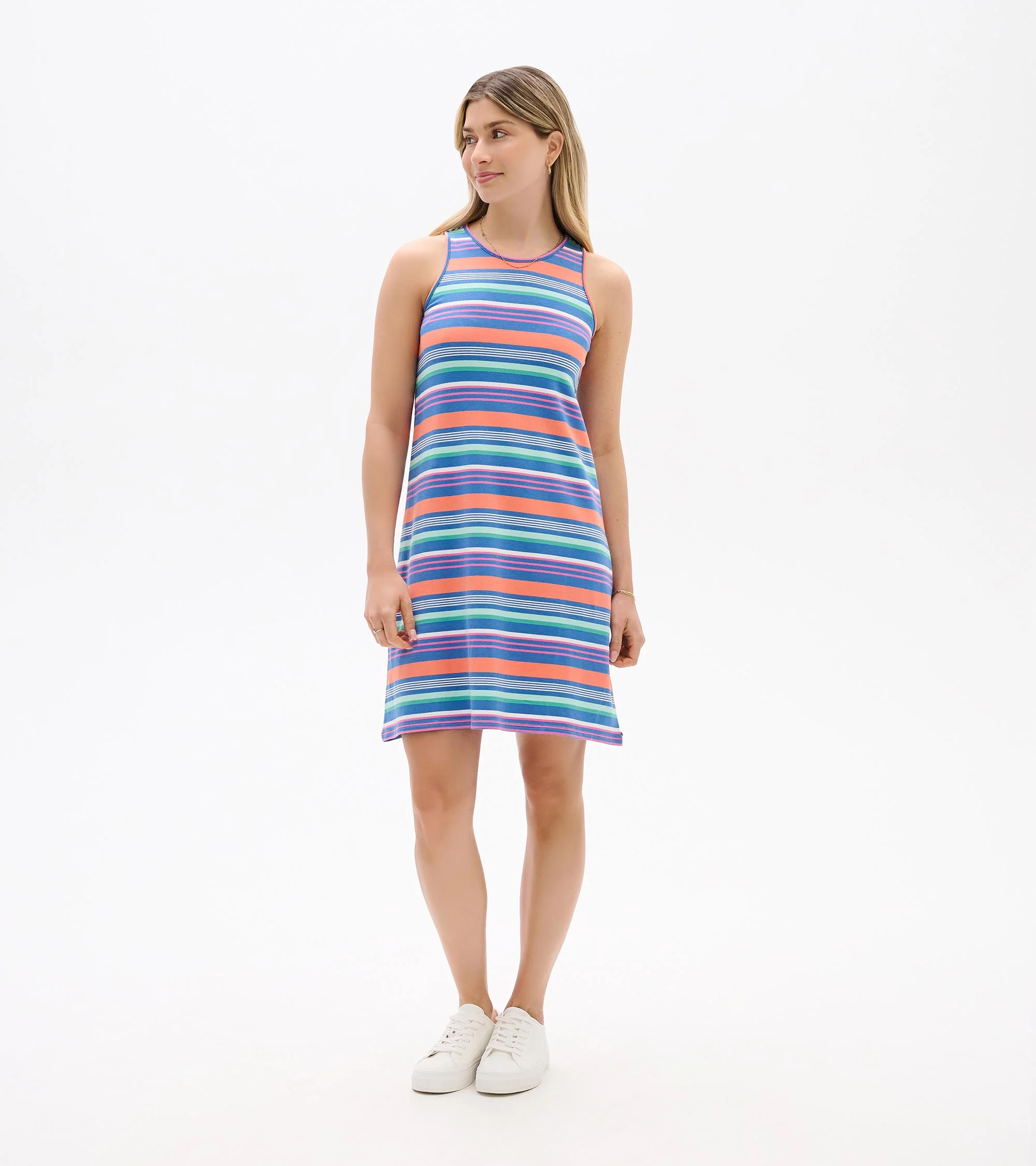 Bella Dress - Havana Stripes