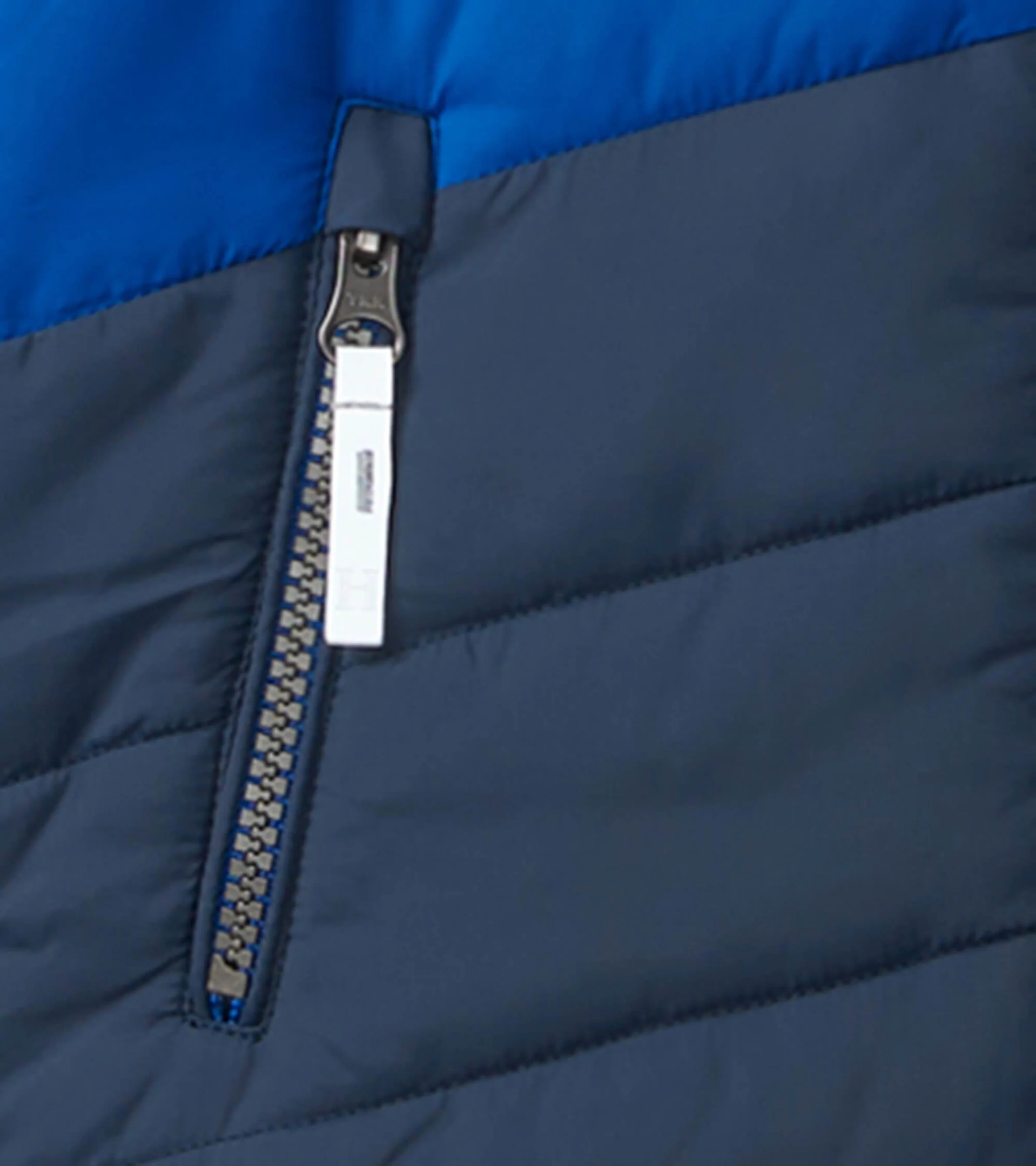 Black & Blue Kids Puffer Jacket - Image 9