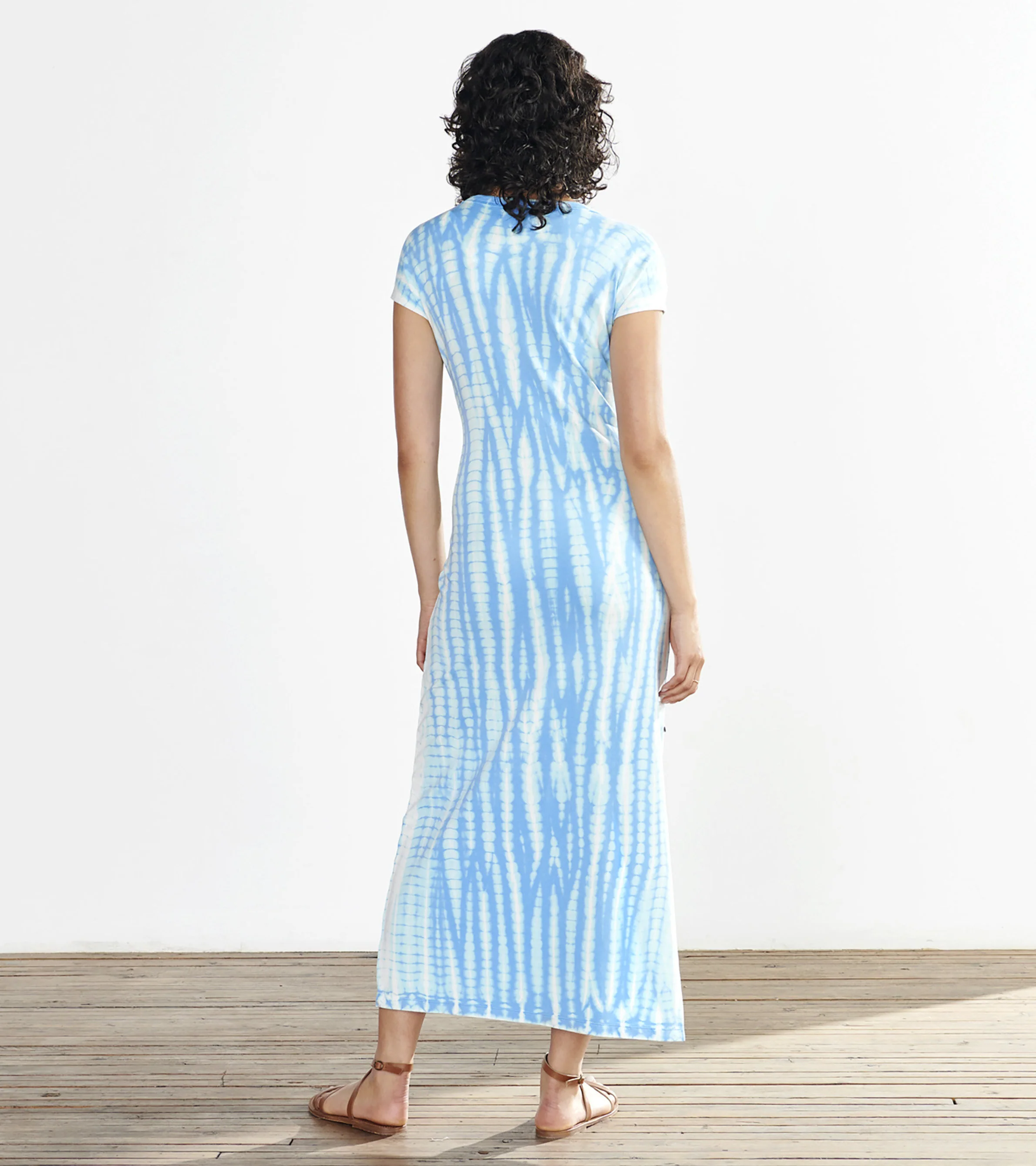 Blake Dress - Azure Tie Dye - Image 3