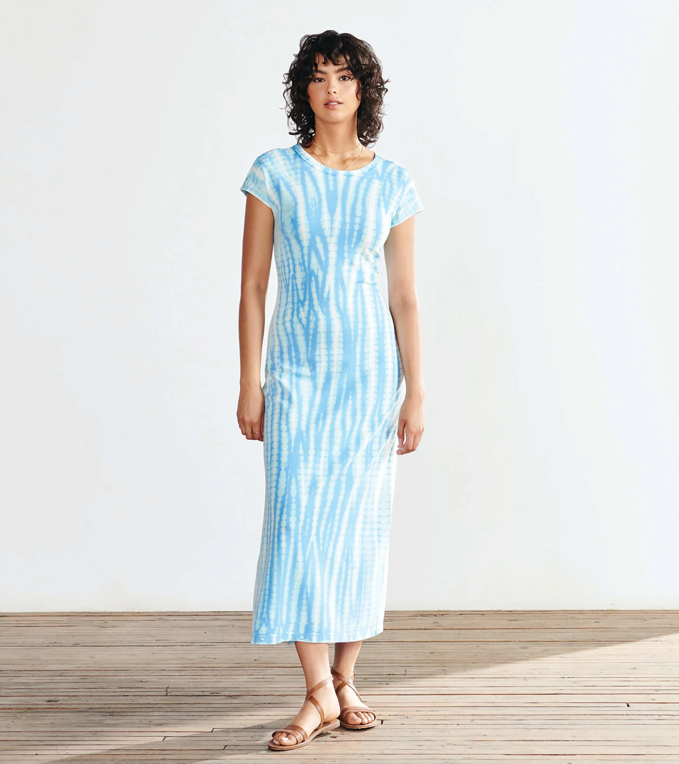 Blake Dress - Azure Tie Dye - Image 4