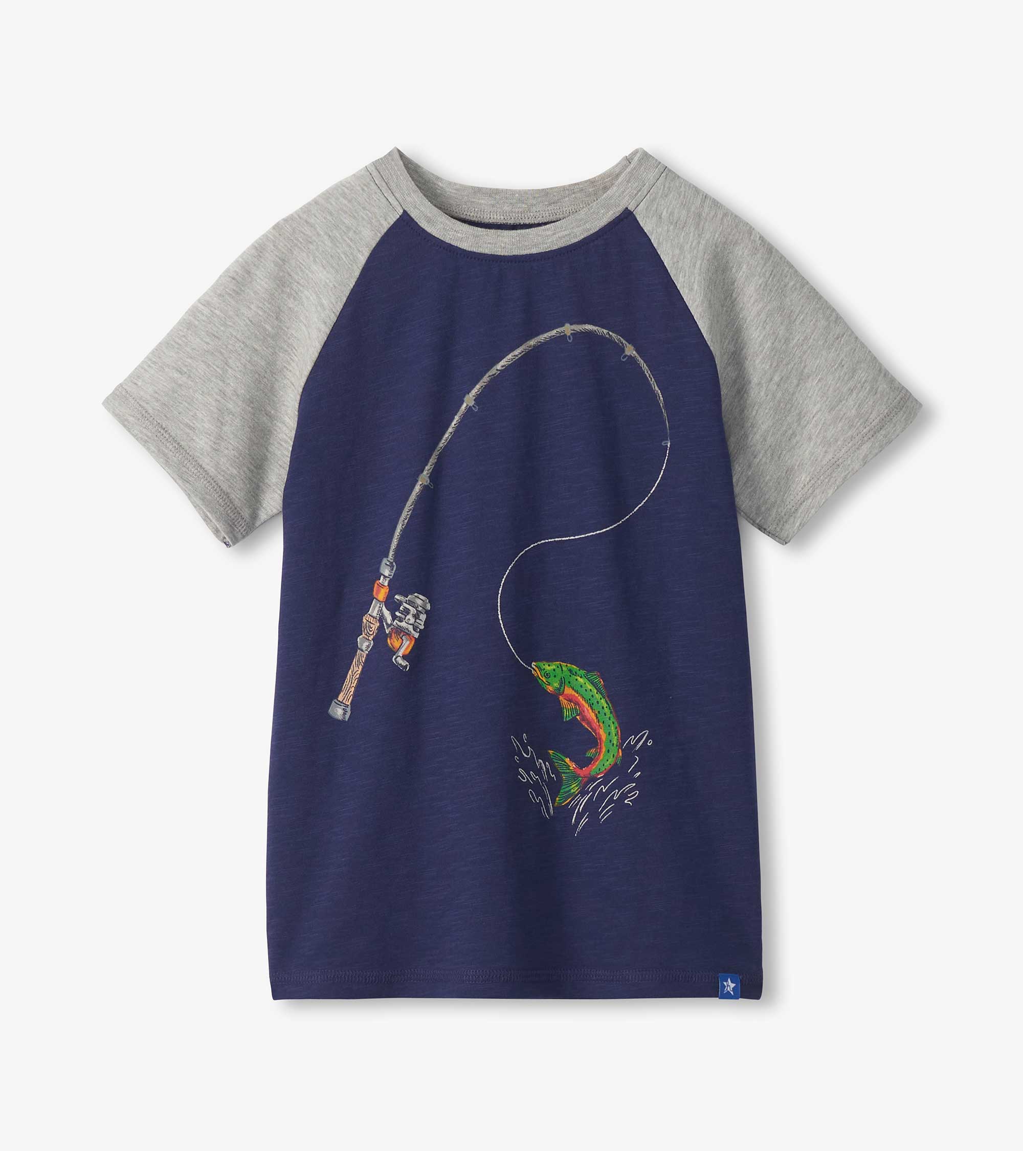 Boys Big Catch Raglan T-Shirt
