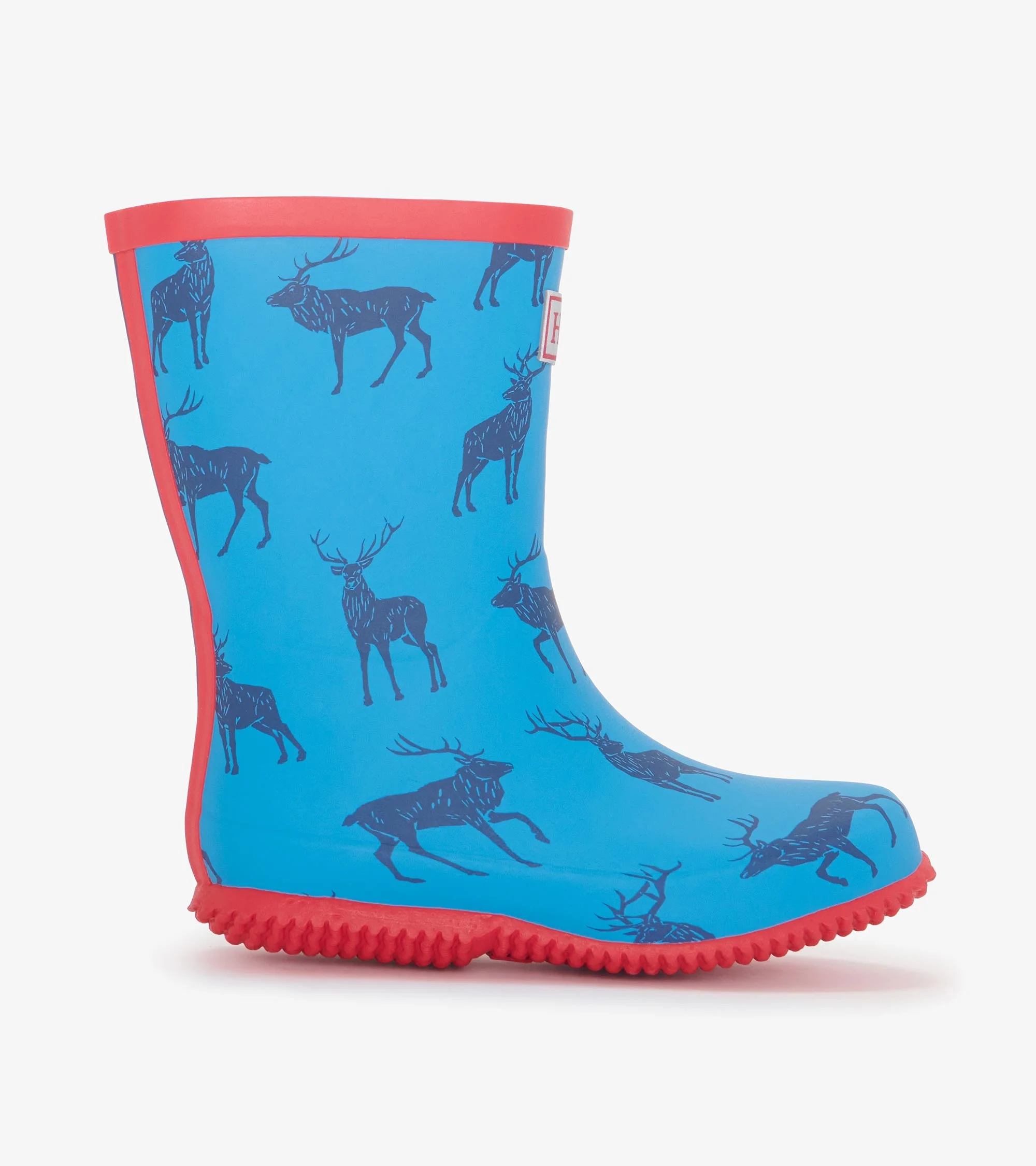 Boys Blue Elks Packable Rain Boots - Image 3
