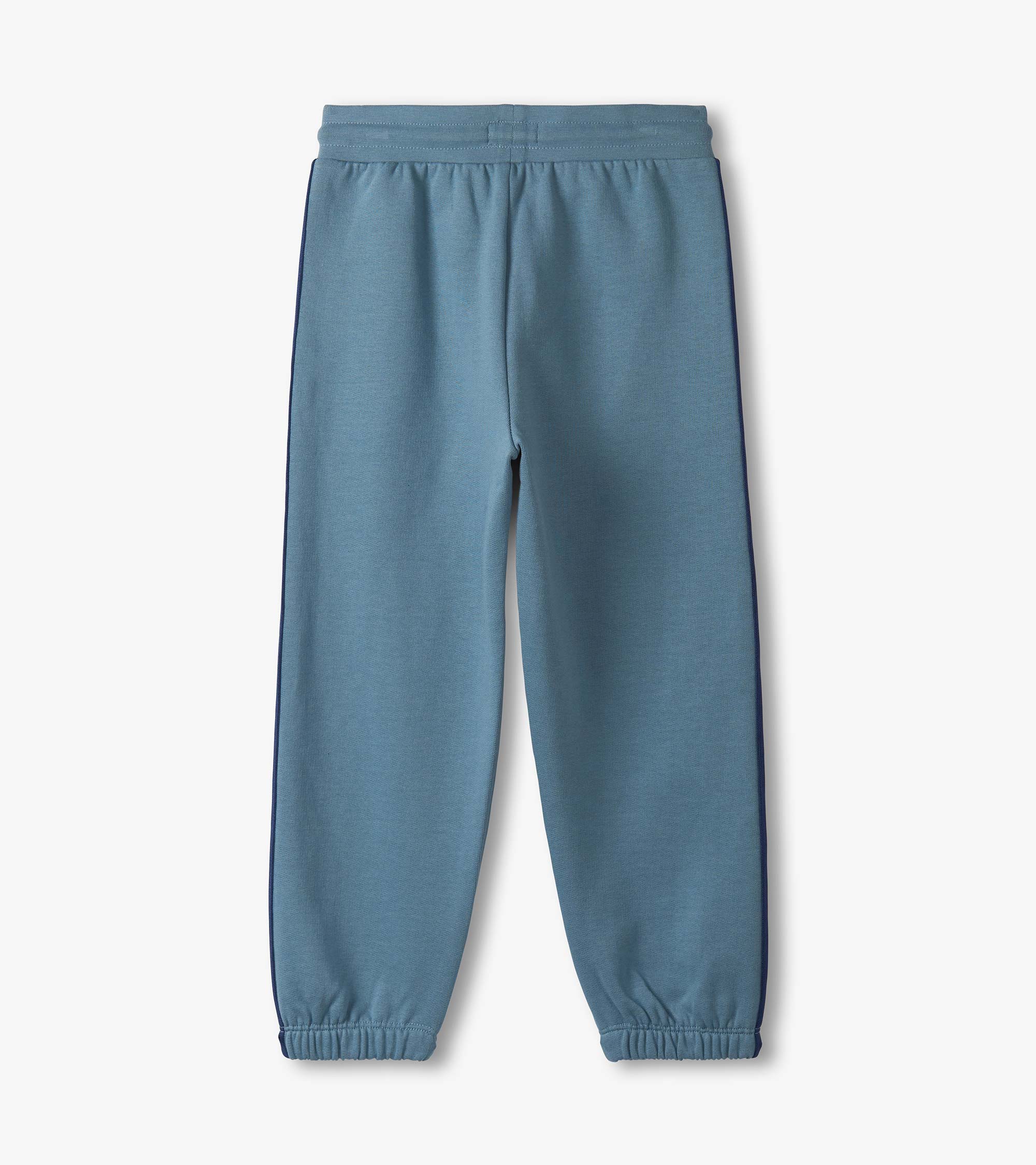 Boys Blue Stone Baggy Track Pants - Image 3