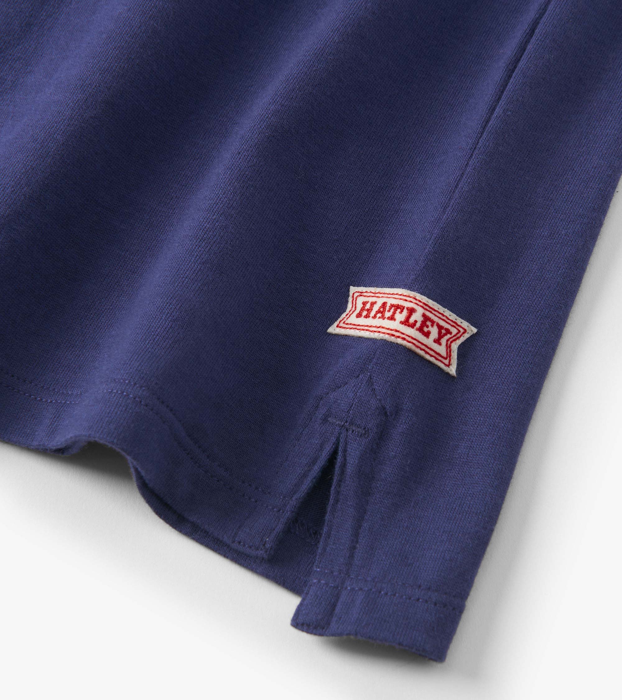 Boys Blue Stripes Rugby Polo - Image 5