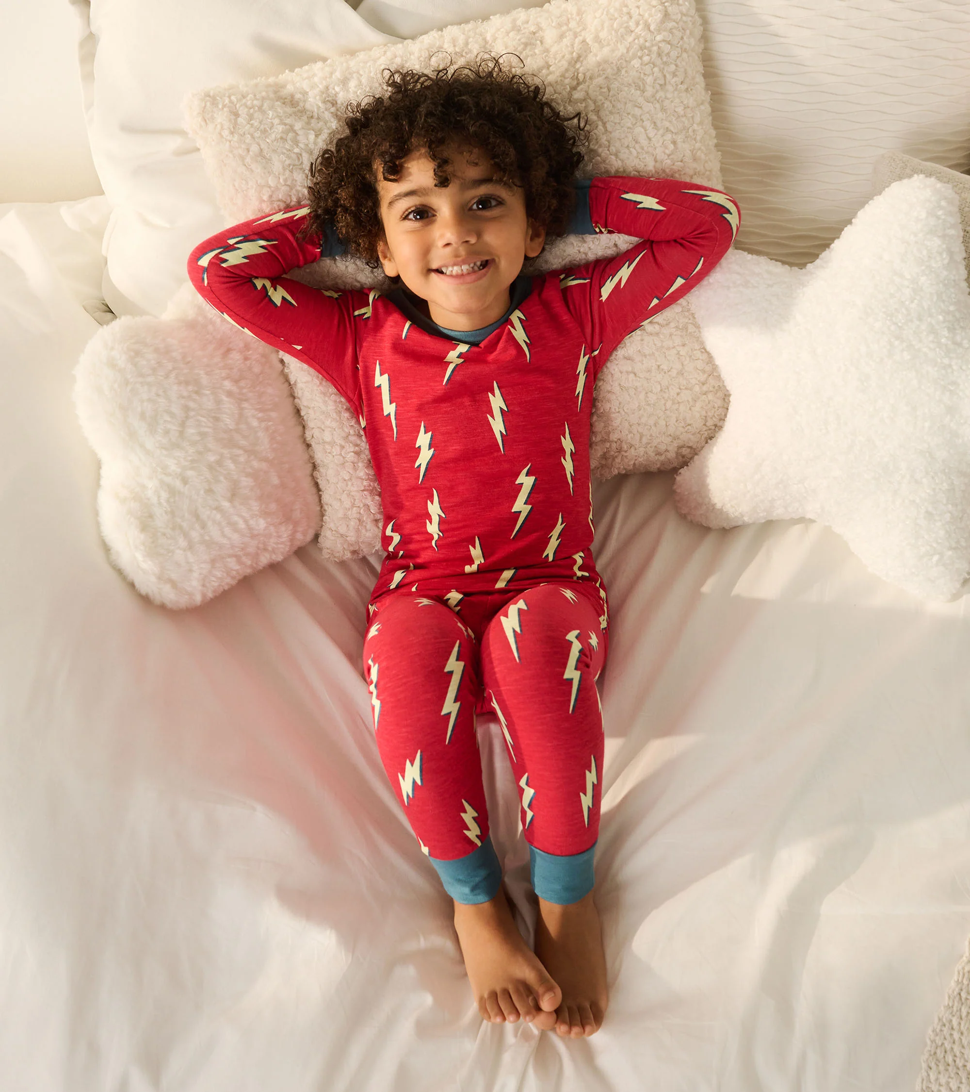 Boys Cool Bolts Pajama Set - Image 3