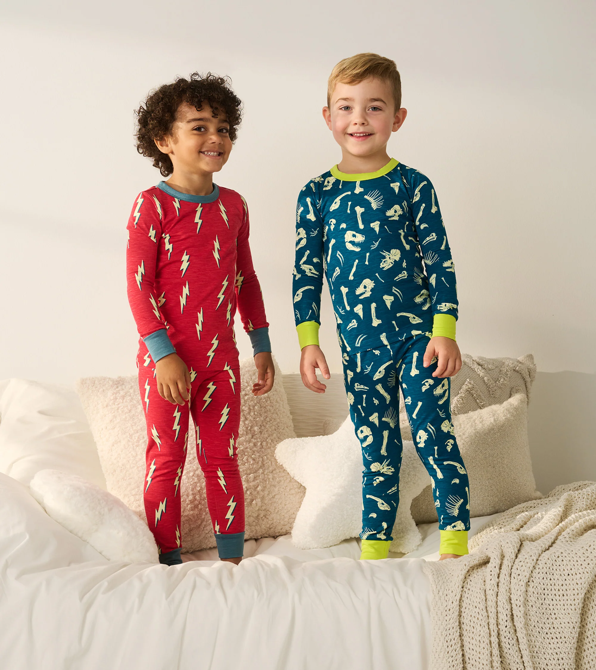 Boys Cool Bolts Pajama Set - Image 7