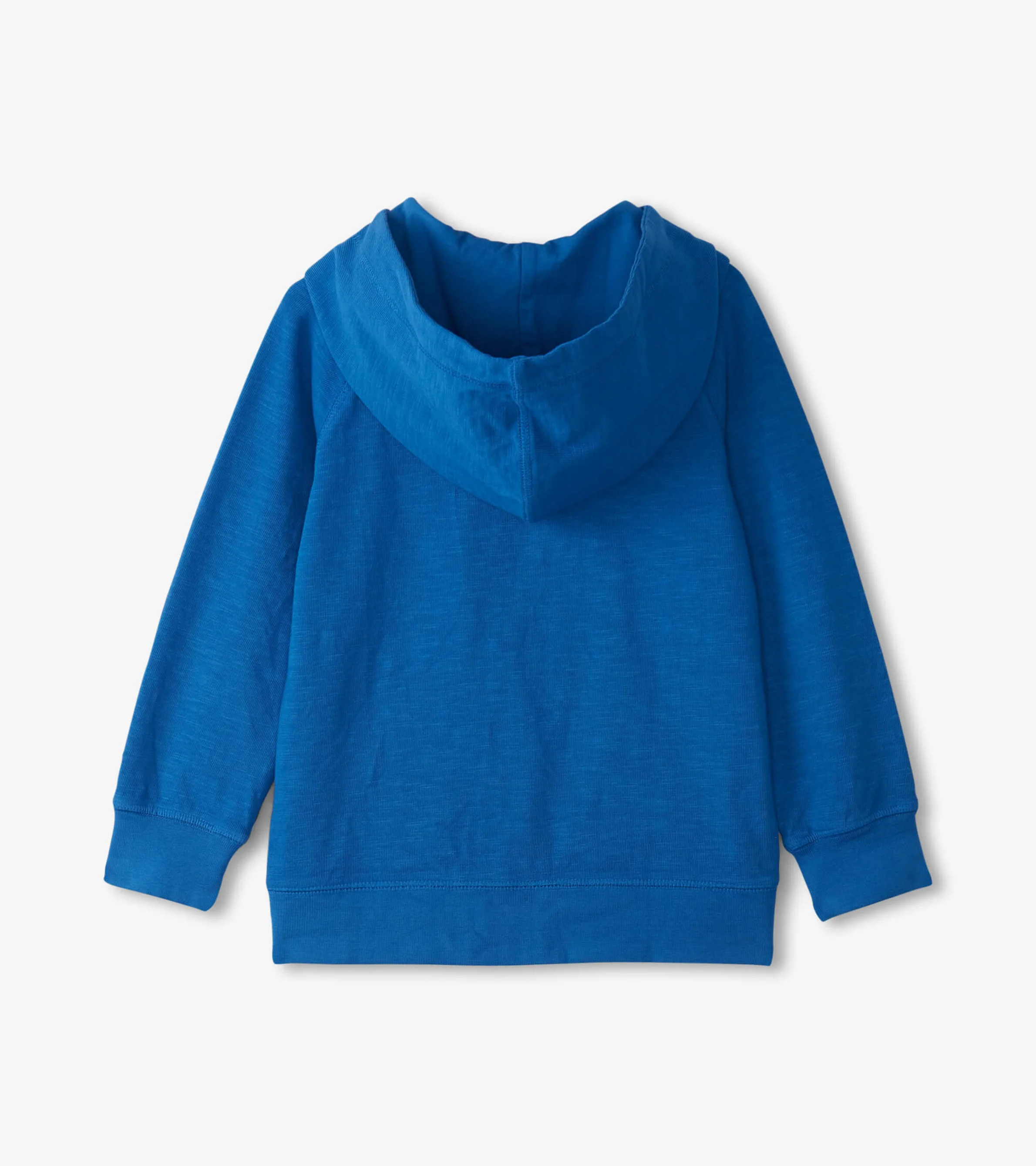Boys Deep Blue Sky Zip-Up Hoodie - Image 5