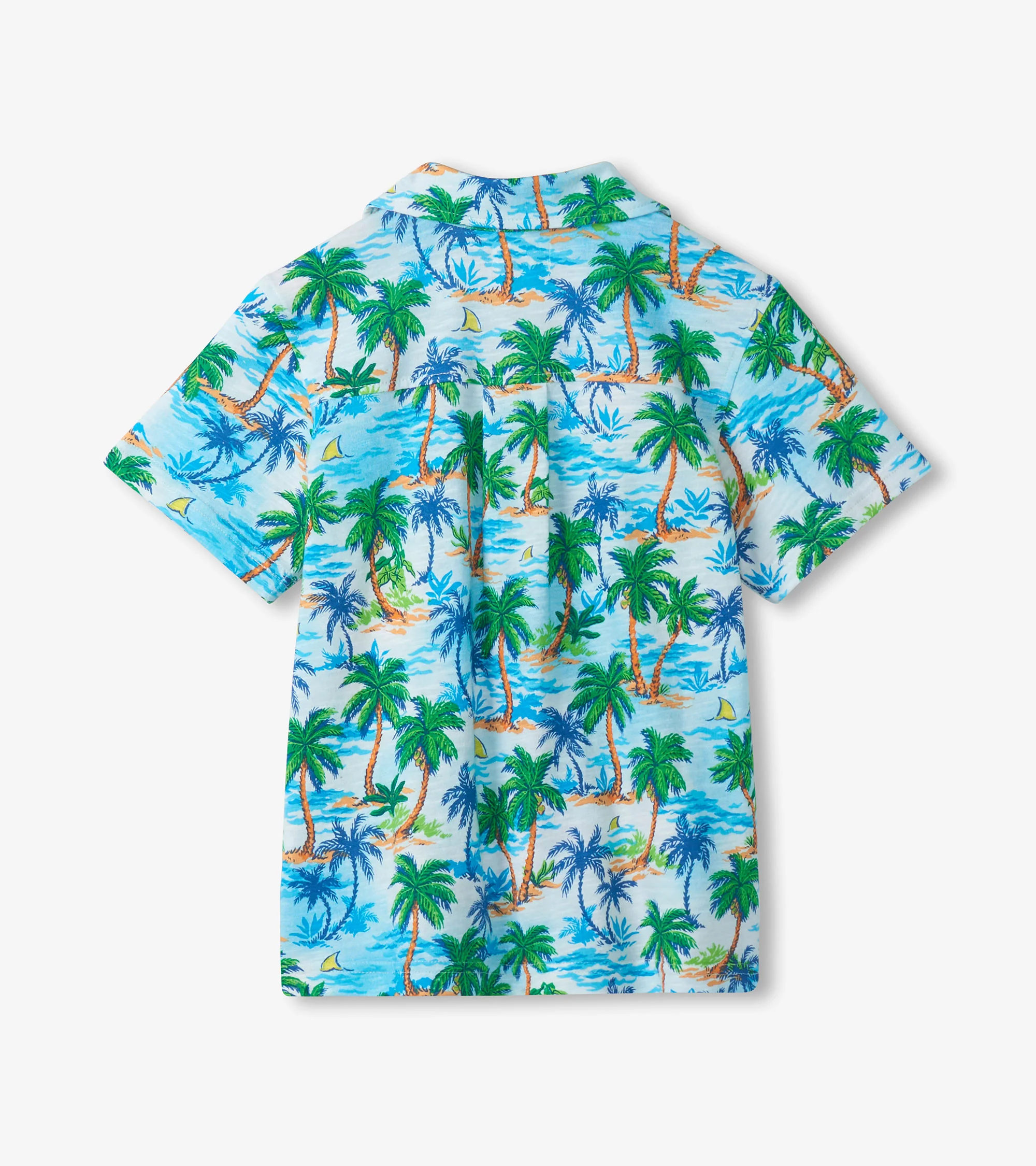 Boys Deserted Island Jersey Button Down - Image 2
