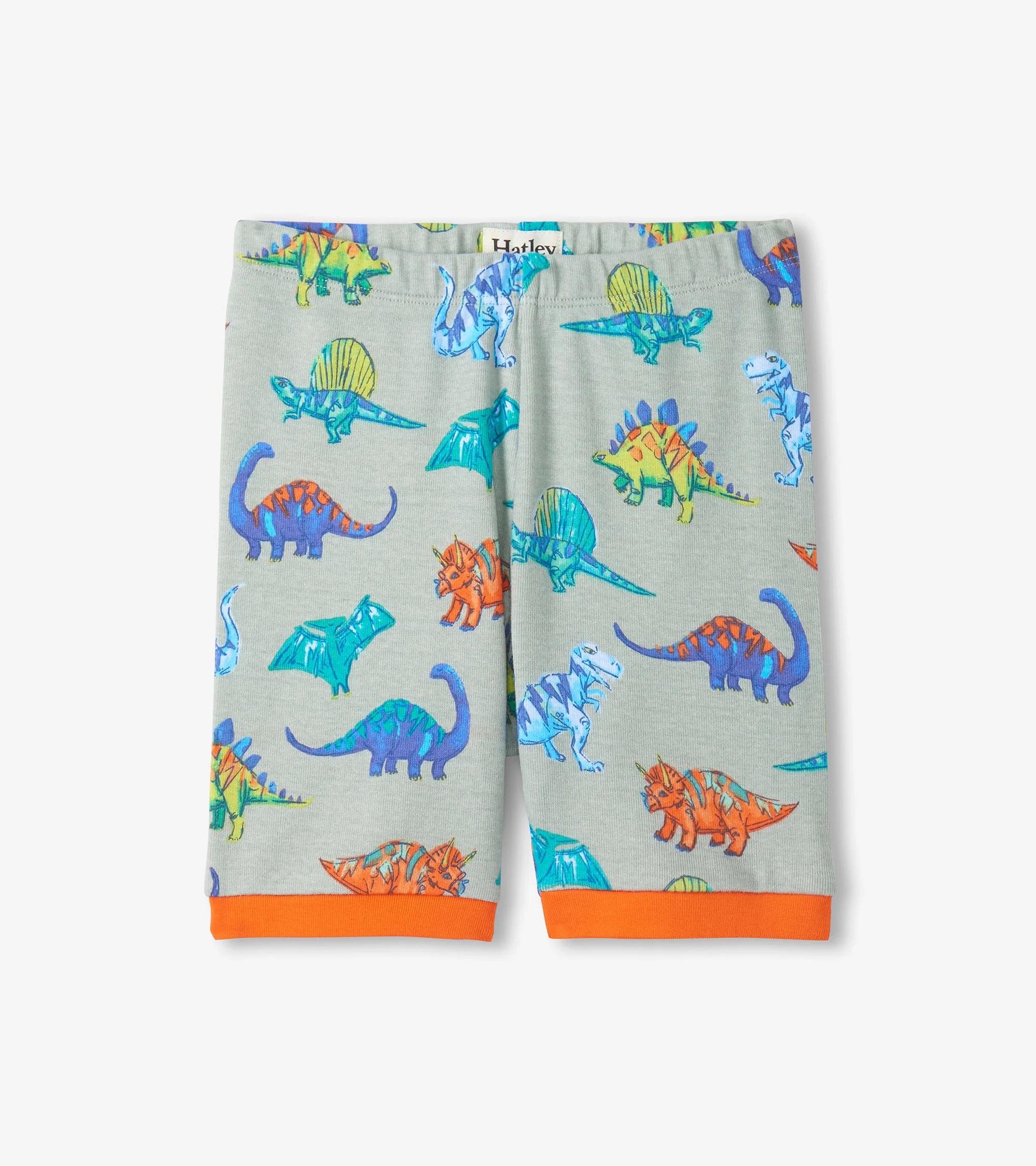 Boys Dino Party Cotton Short Pajama Set - Image 3
