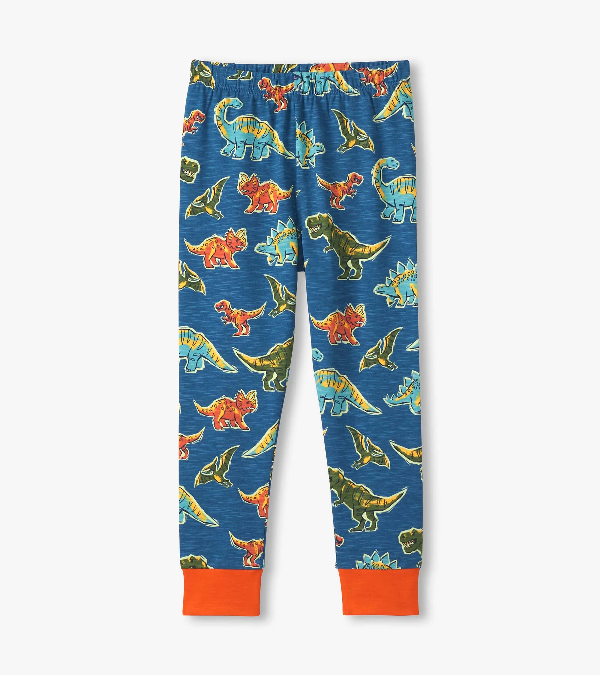 Boys Dino Roar Cotton Pajama Set - Image 3