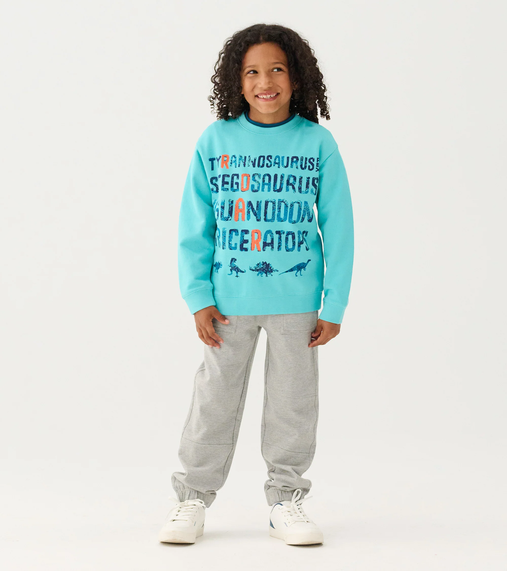 Boys Dinosaur Roar Sweatshirt - Image 4
