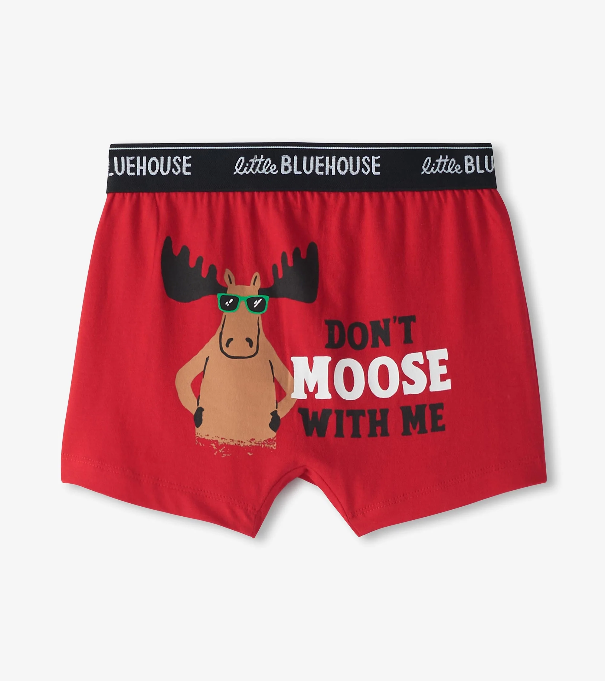 Boys Don't Moose With Me Boys Boxer Briefs