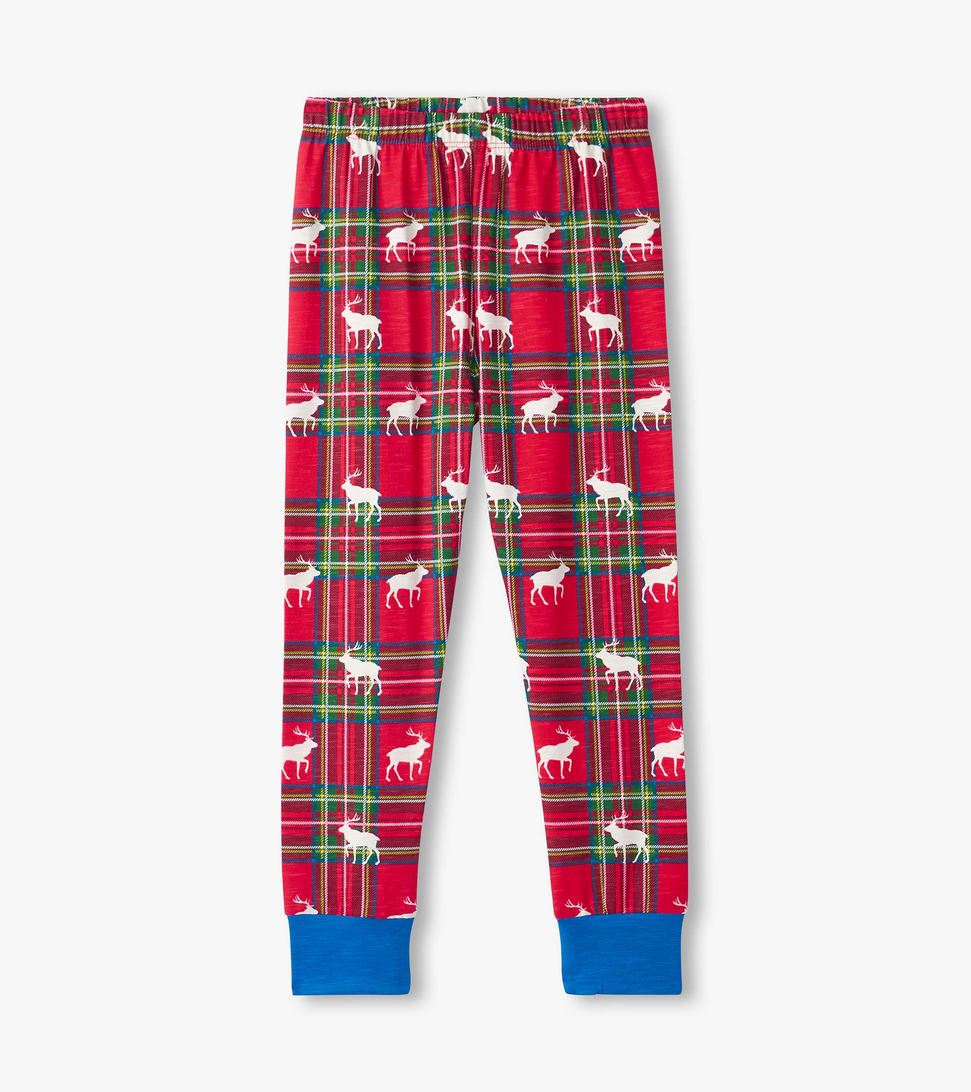 Boys Elk Plaid Pajama Set - Image 6