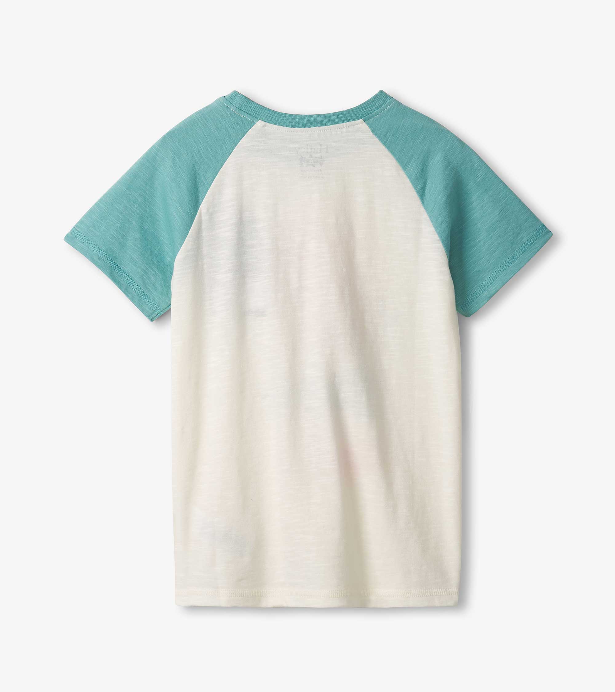 Boys Fish & Chips Raglan T-Shirt - Image 3