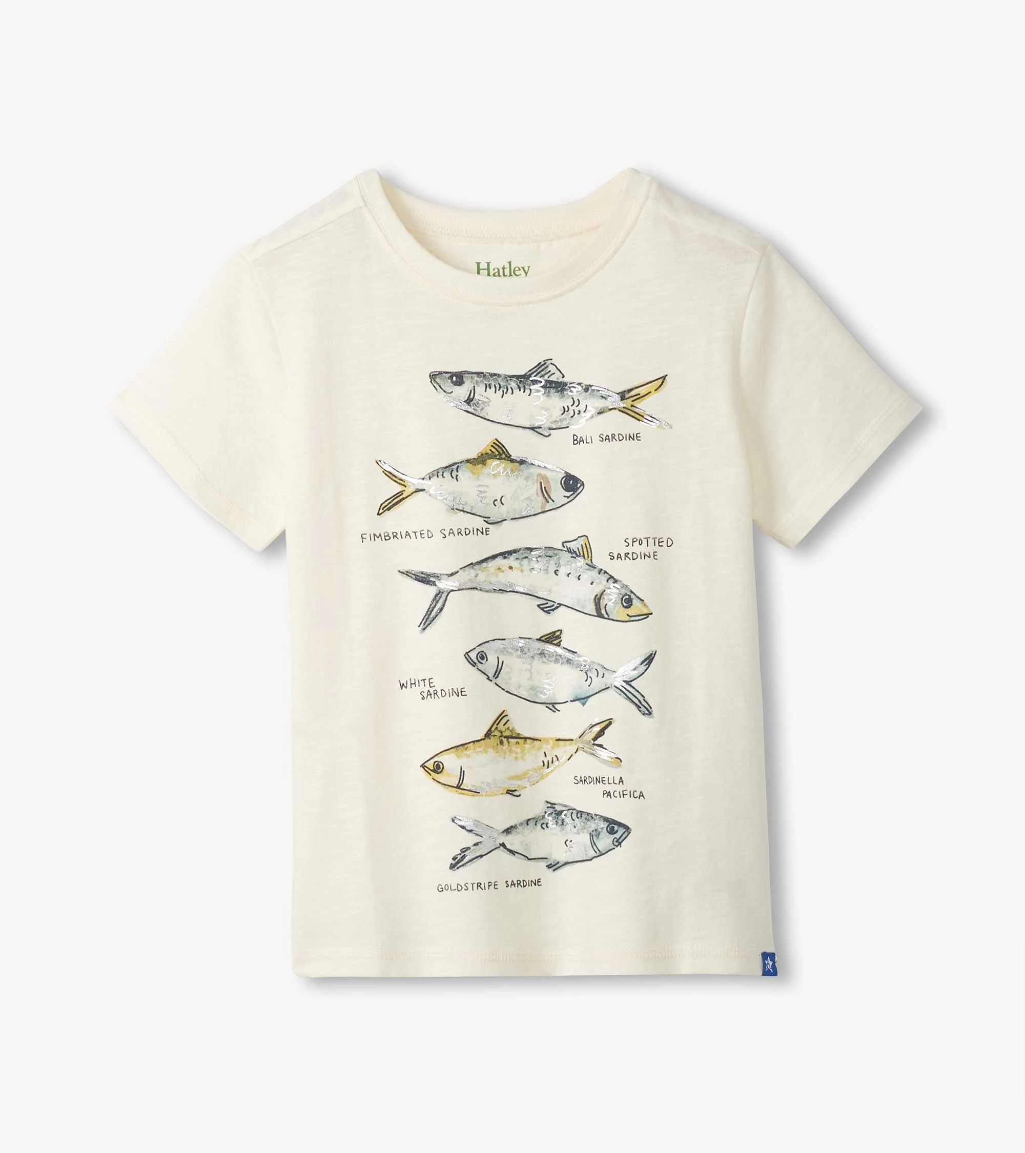 Boys Fish Types Graphic Tee