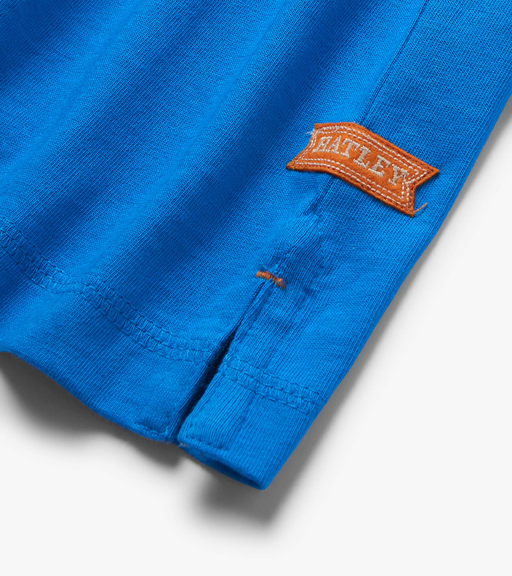 Boys French Blue Drop Shoulder T-Shirt - Image 3