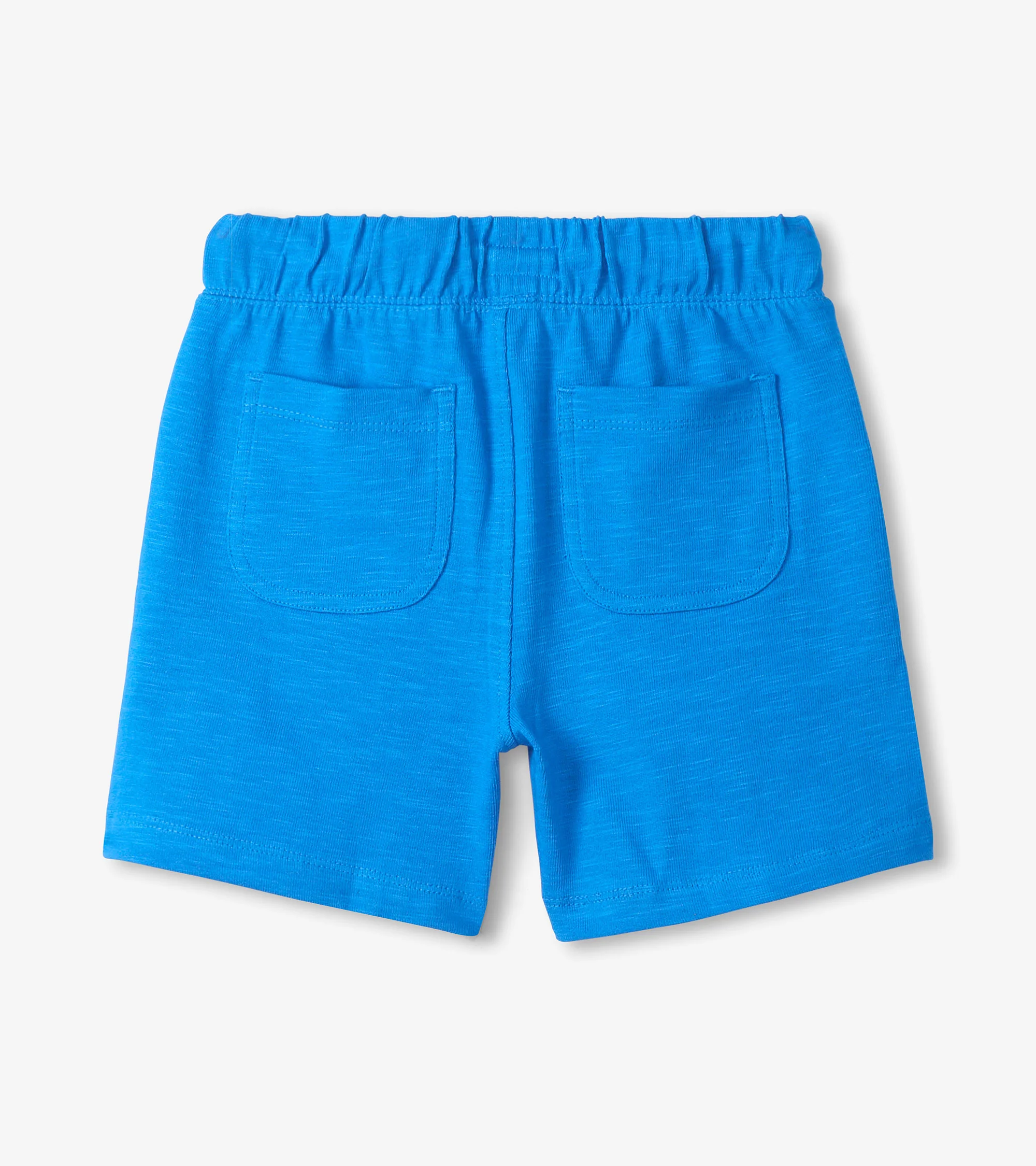 Boys French Blue Relaxed Shorts - Image 2