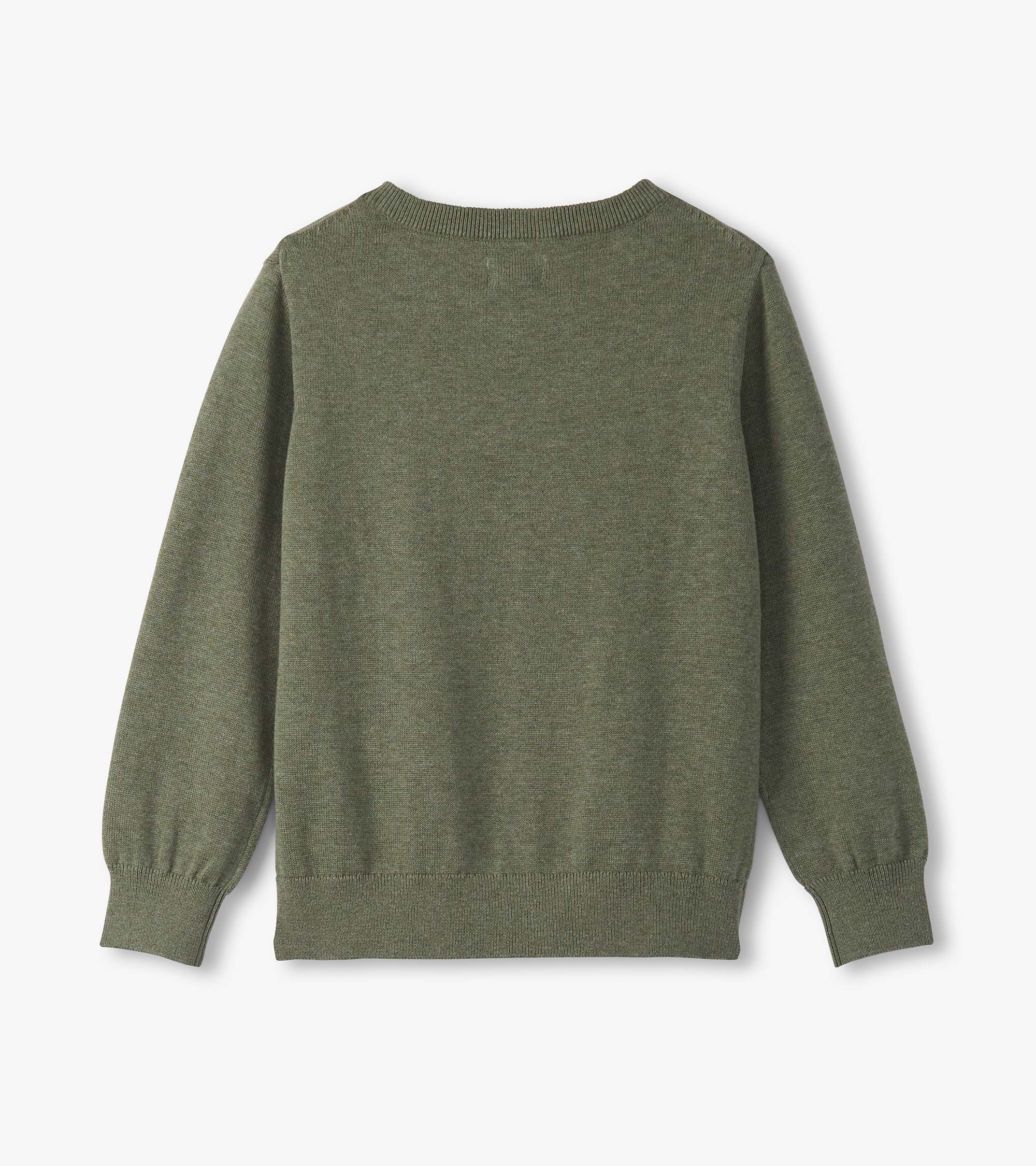 Boys Hunting Dogs V-Neck Sweater - Image 3