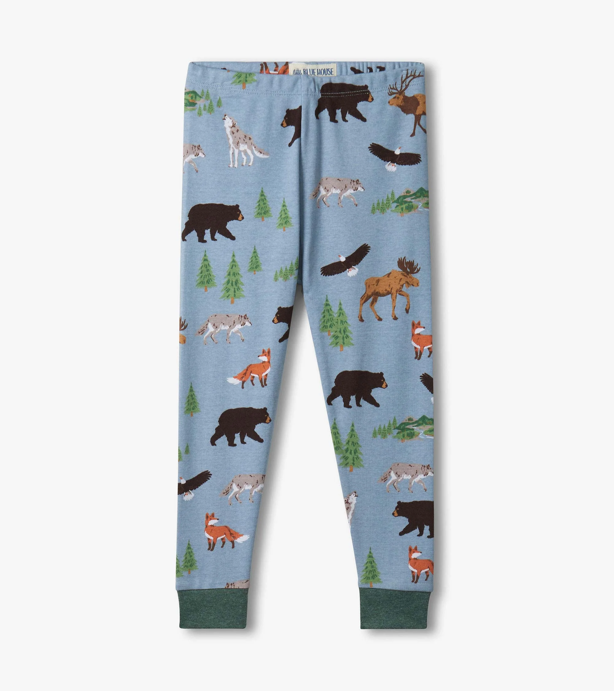Boys Leader Northern Wilderness Pajama Set - Image 3