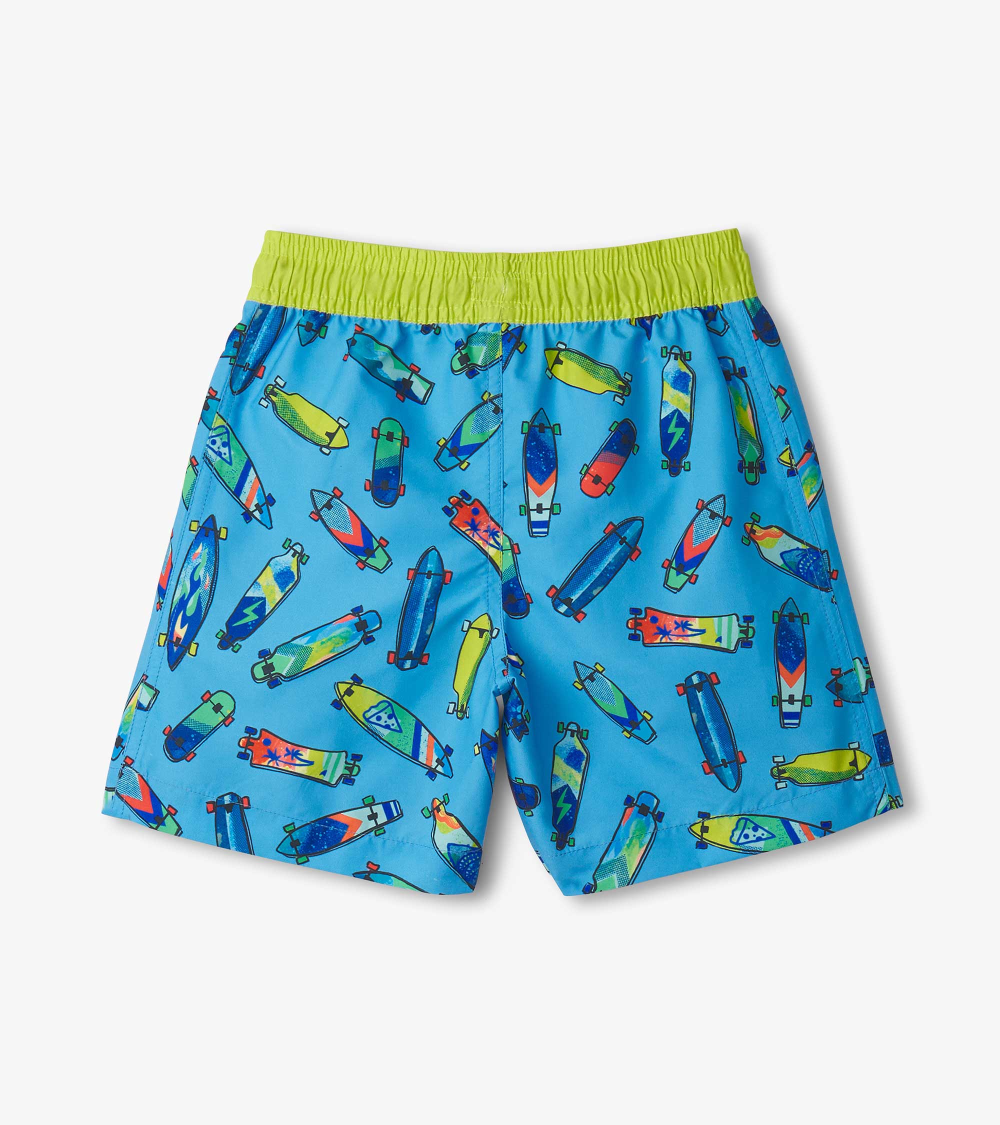 Boys Long Boards Swim Trunks - Image 3