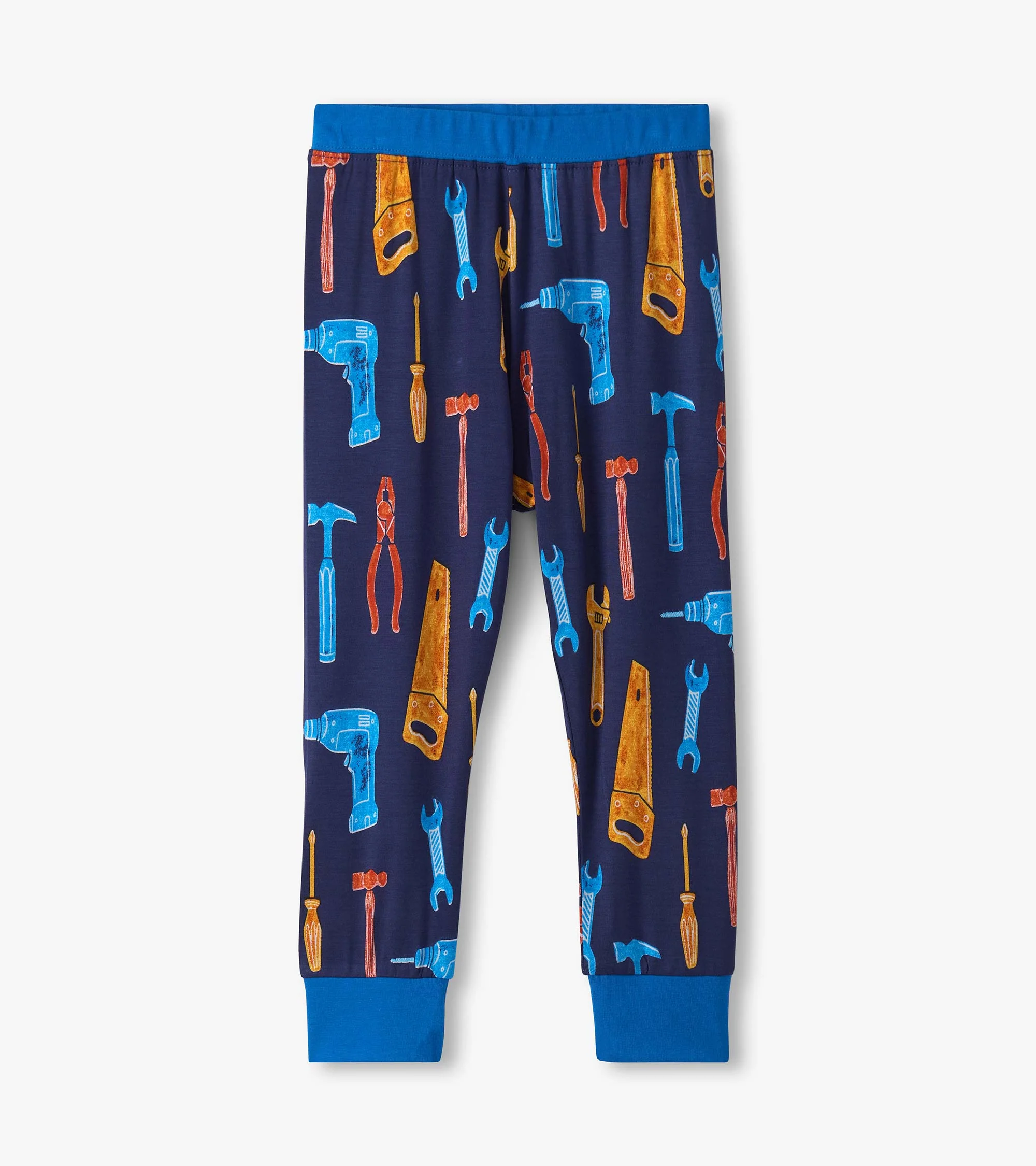 Boys Lots of Tools Bamboo Pajama Set - Image 3