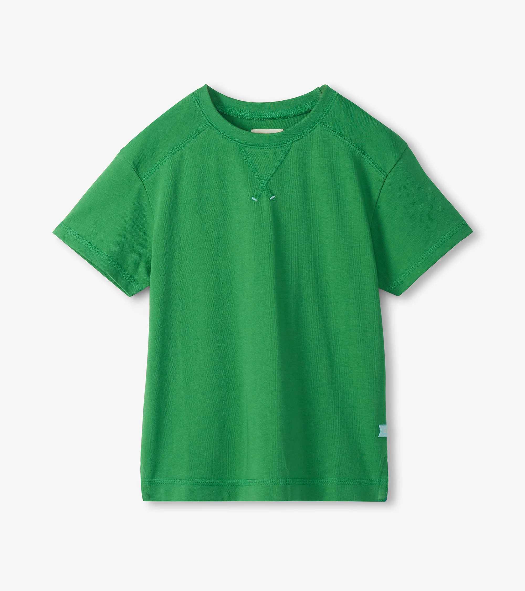 Boys Lucky Green Drop Shoulder T-Shirt