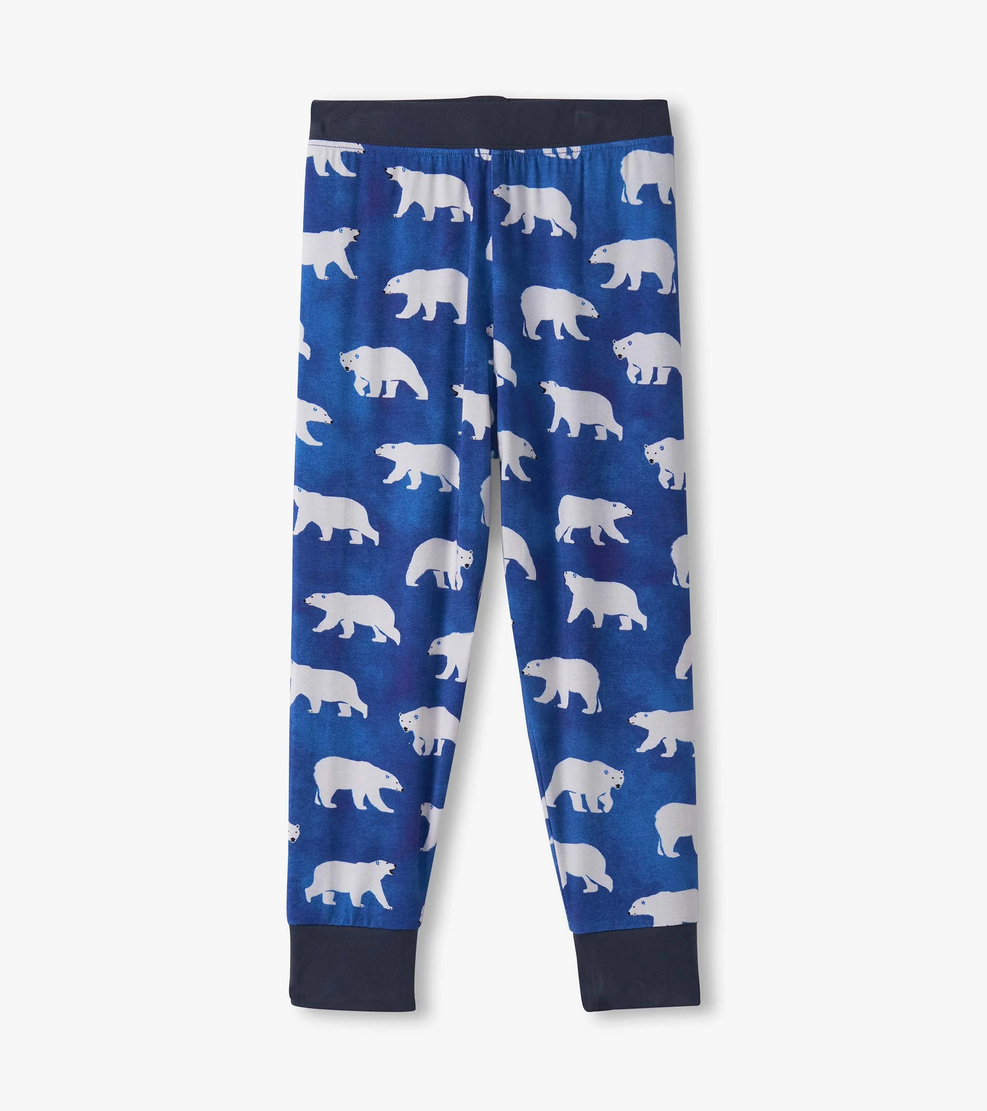 Boys Midnight Polar Bear Pajama Set - Image 4