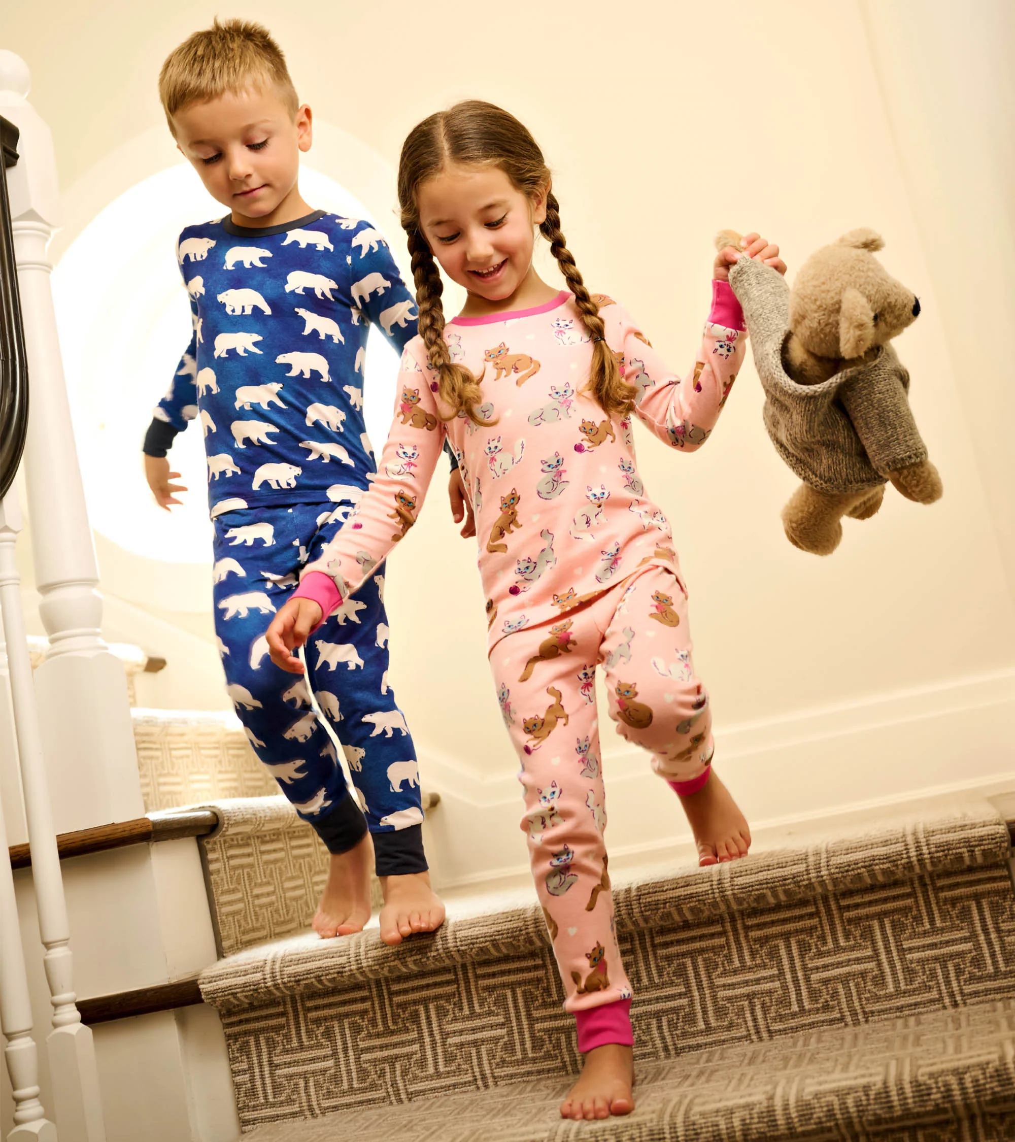 Boys Midnight Polar Bear Pajama Set - Image 5