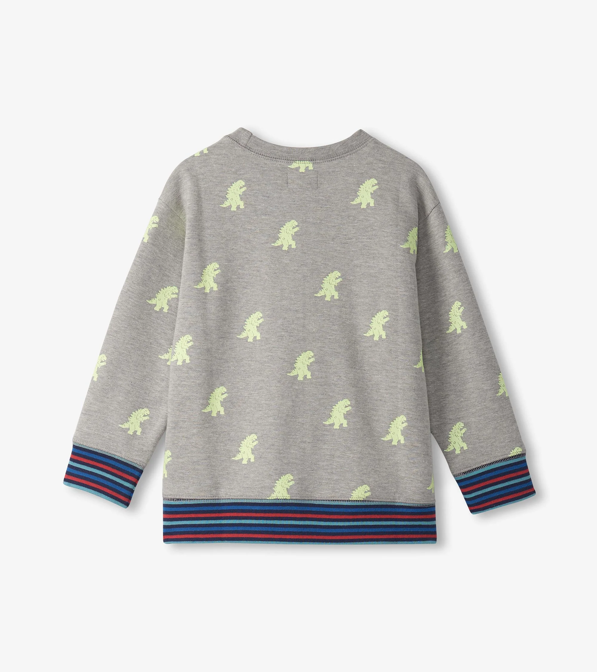 Boys Monster Glow in the Dark Pullover Sweatshirt - Image 3