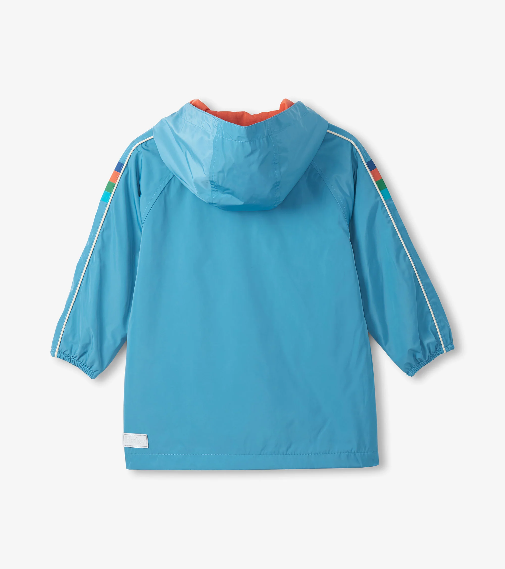 Boys Niagara Blue Jersey Lined-Rain Jacket - Image 5