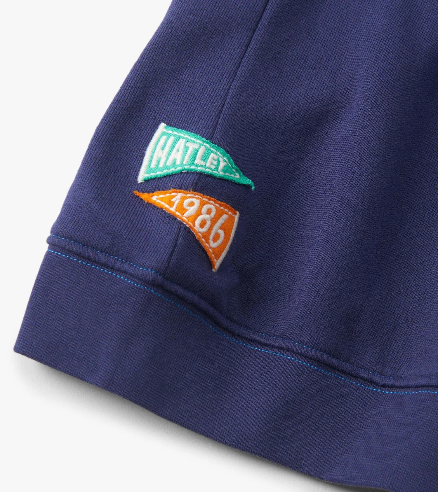 Boys Patriot Blue Fooler Polo Pullover - Image 4