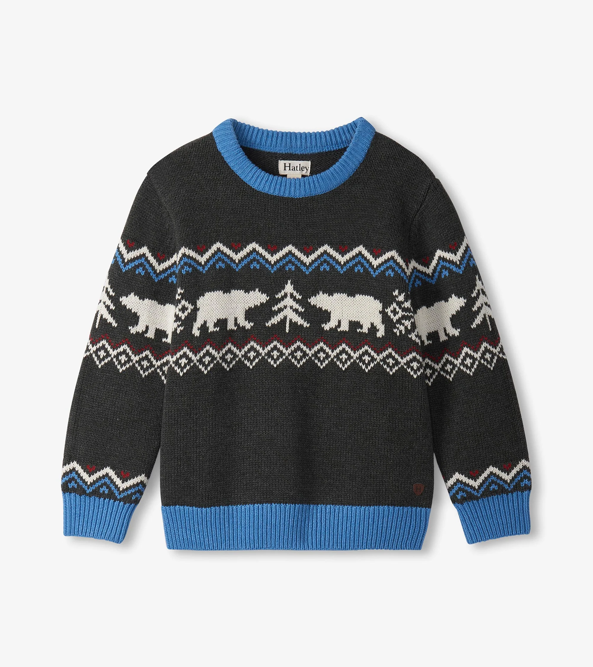 Boys Polar Winter Crew Neck Sweater