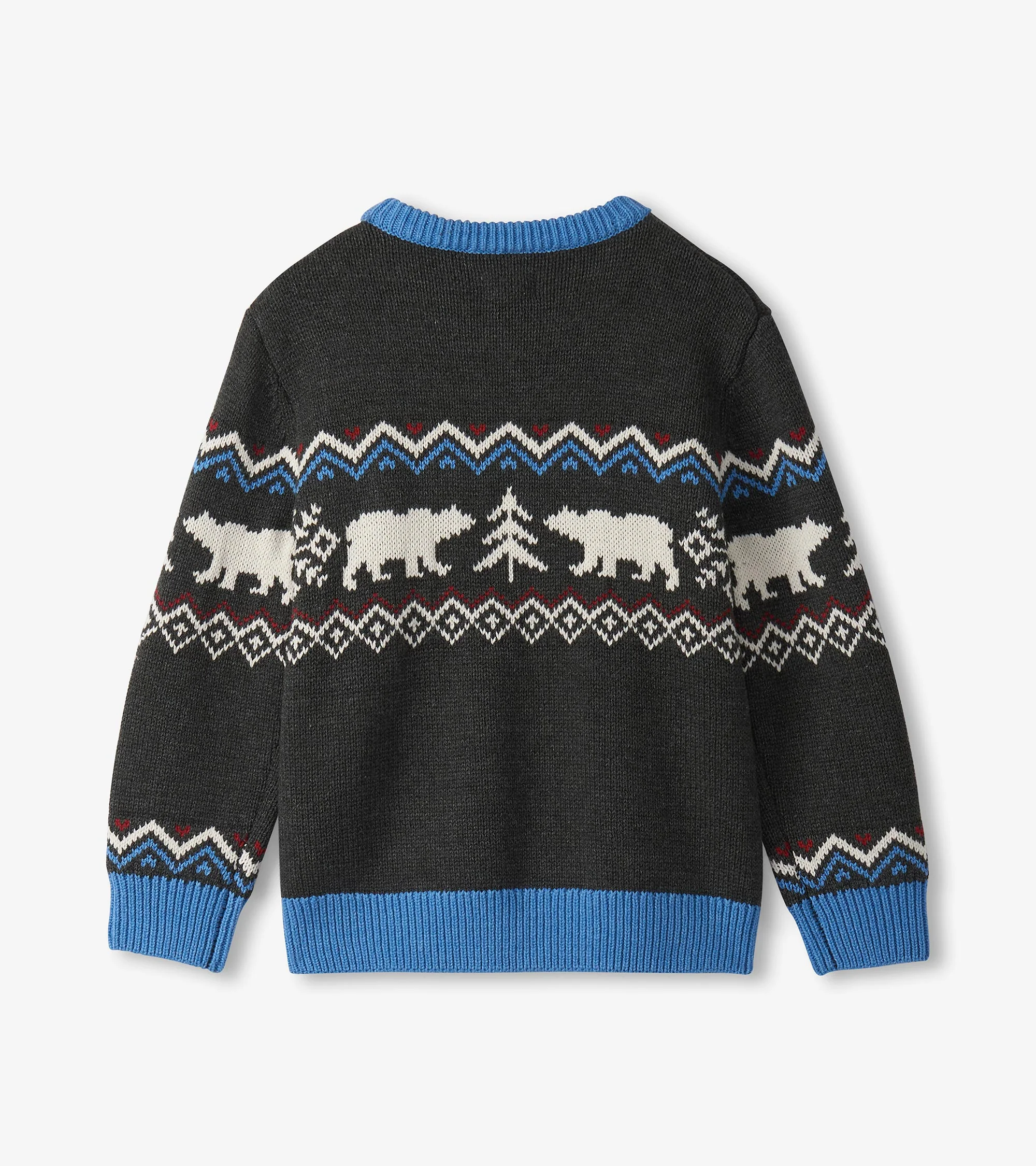 Boys Polar Winter Crew Neck Sweater - Image 3