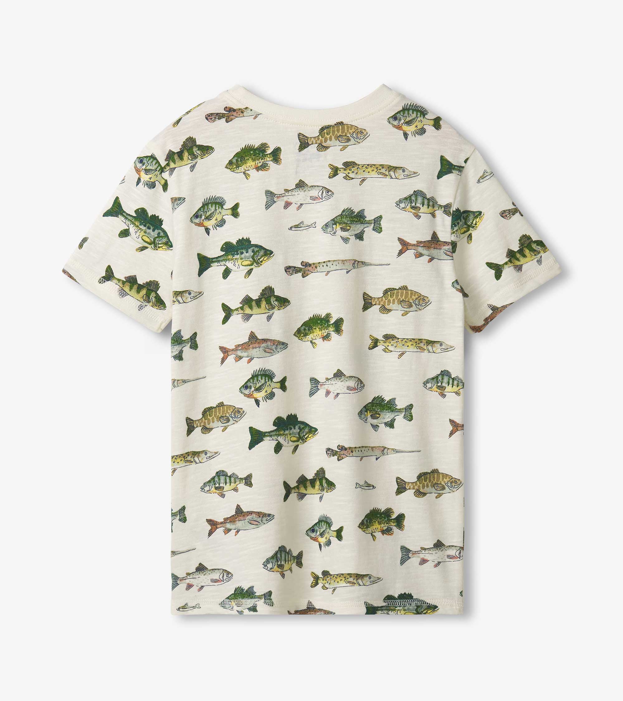 Boys Real Fish Graphic Tee - Image 2