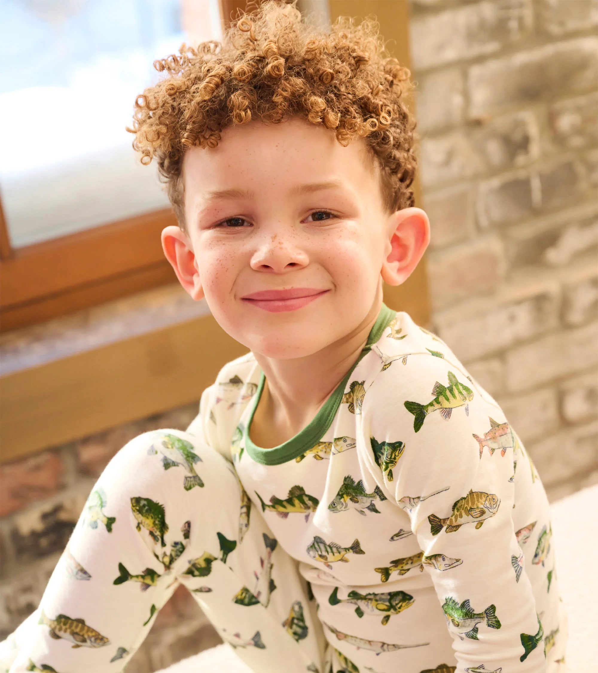 Boys Real Fish Pajama Set - Image 2