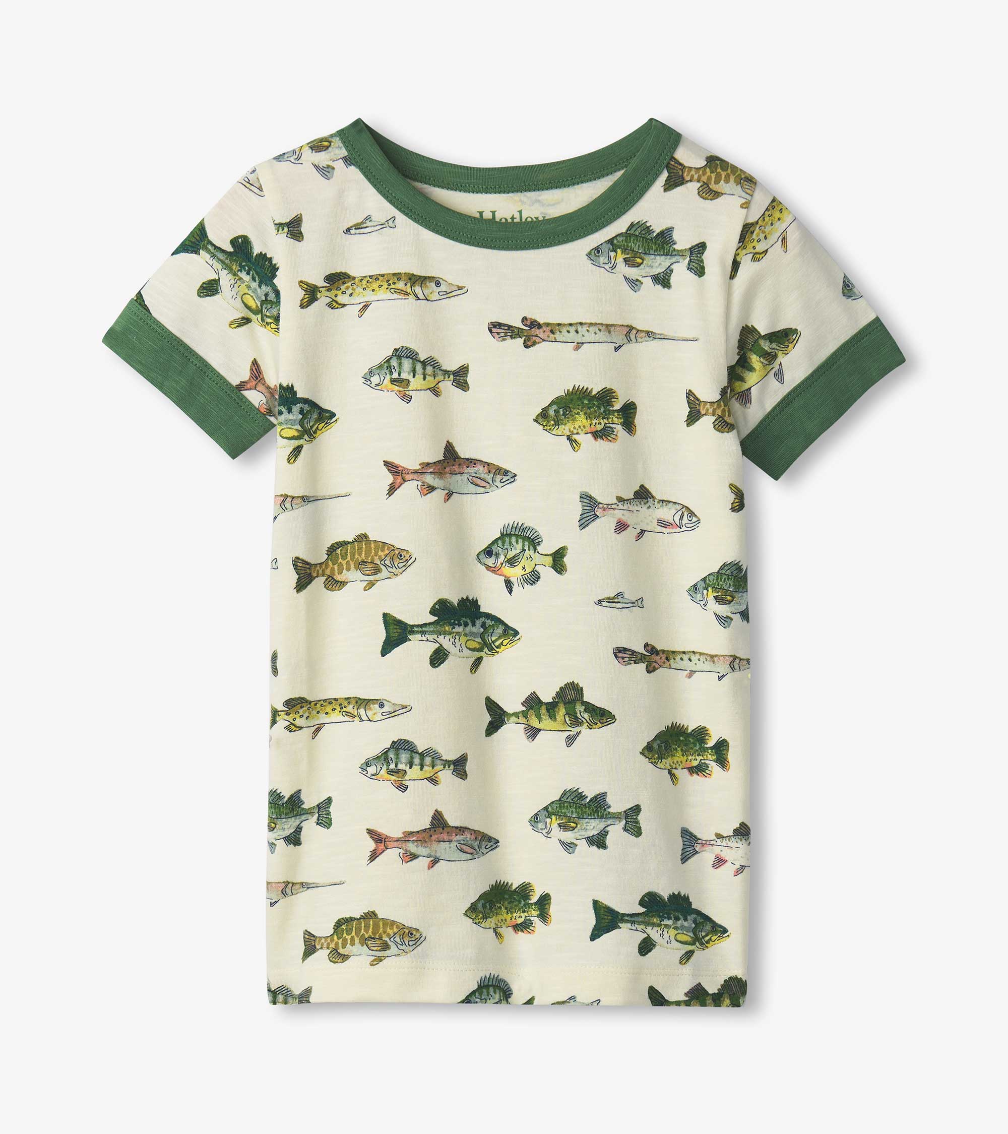 Boys Real Fish Short Pajama Set - Image 2