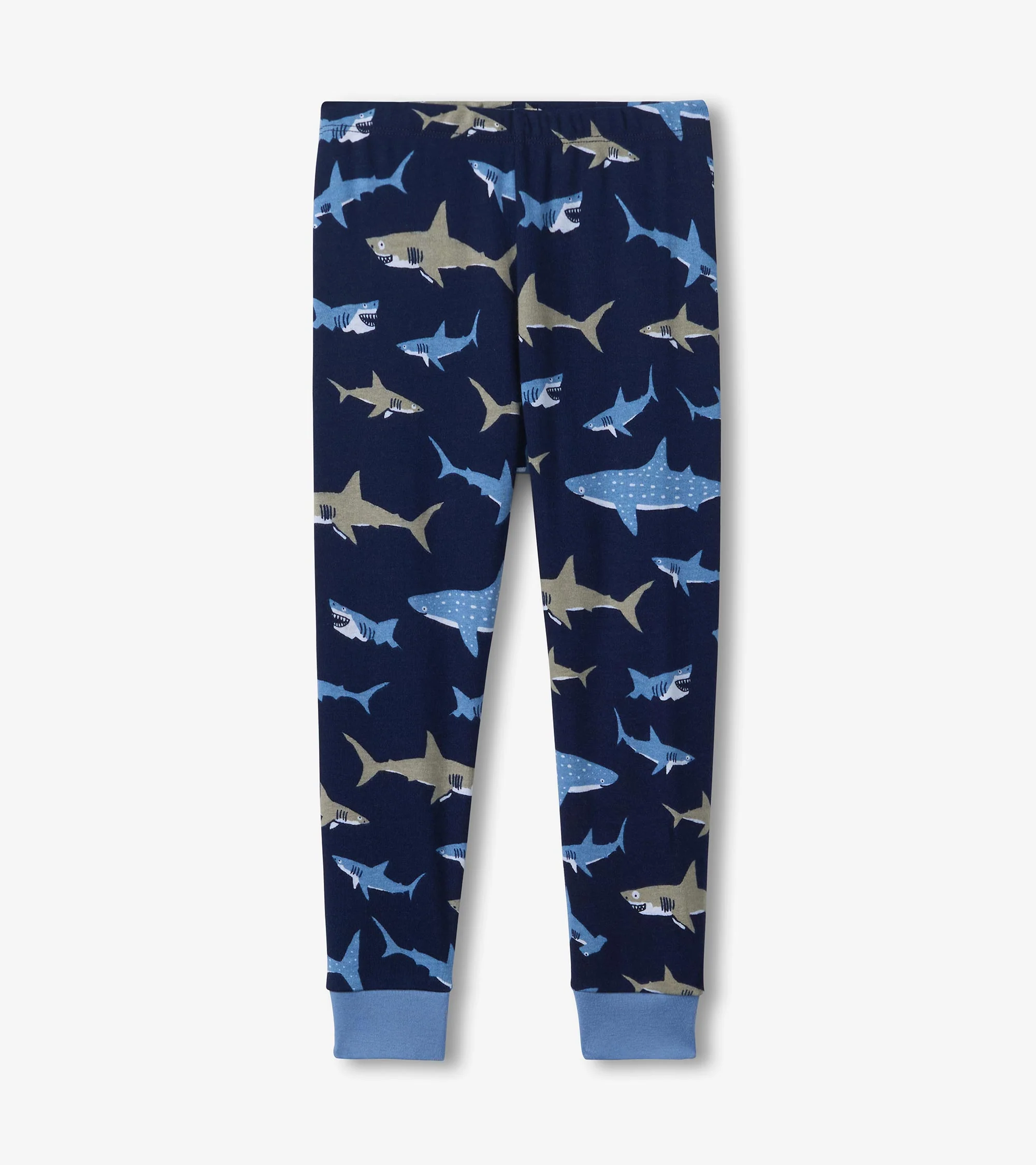 Boys Shark Frenzy Long Sleeve Pajama Set - Image 3