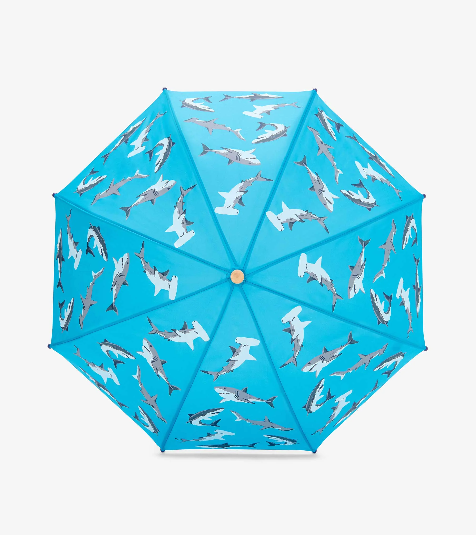 Boys Shark Party Umbrella - Image 2