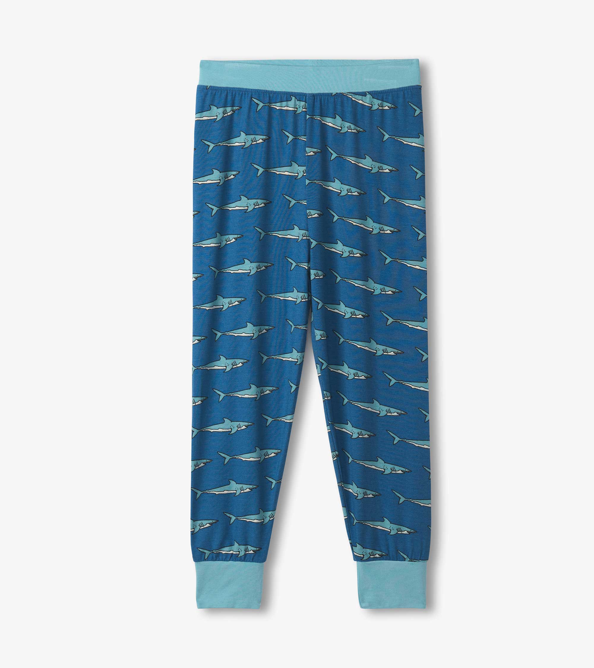 Boys Shark Tank Bamboo Pajama Set - Image 3
