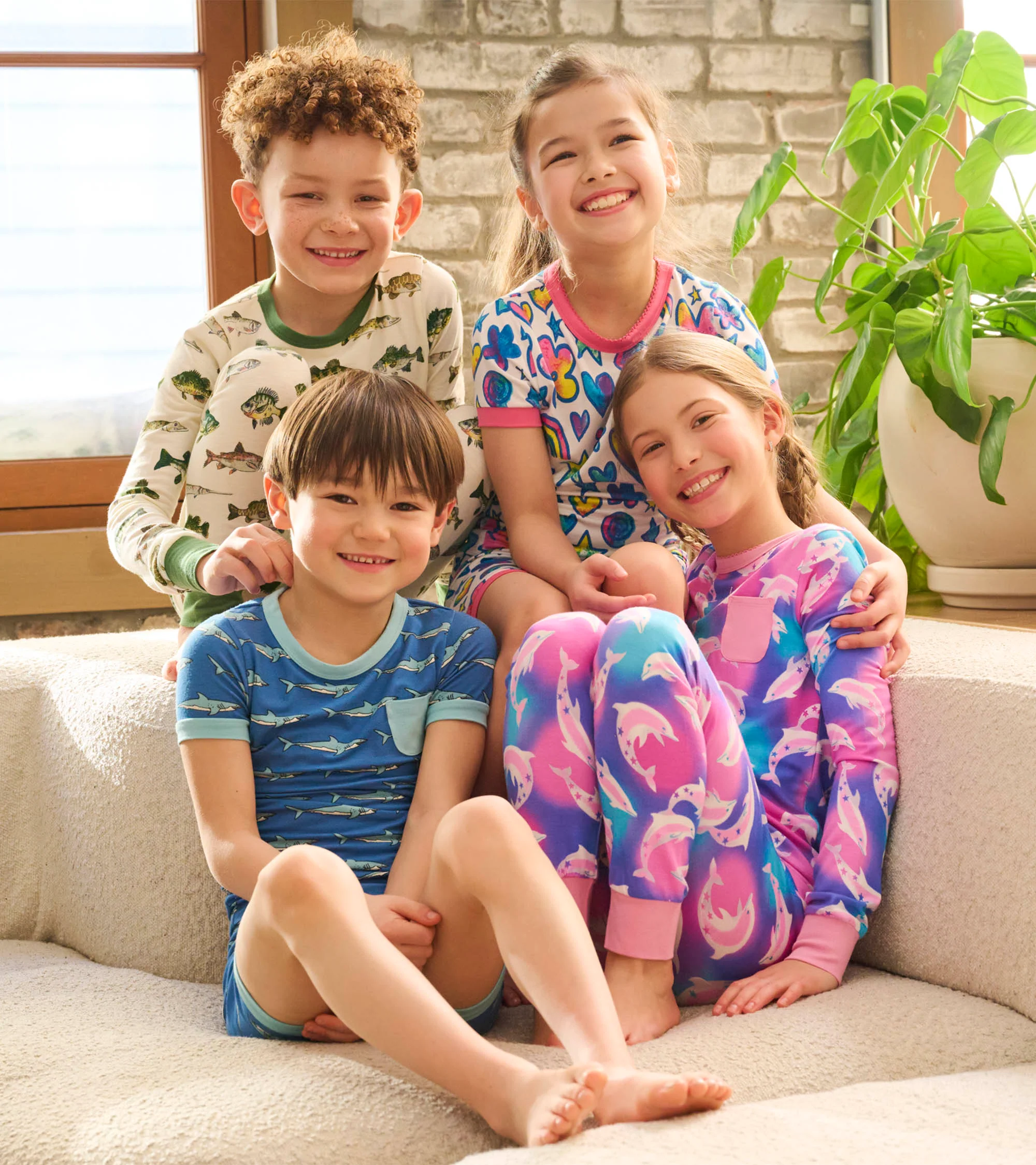 Boys Shark Tank Bamboo Short Pajama Set - Image 5